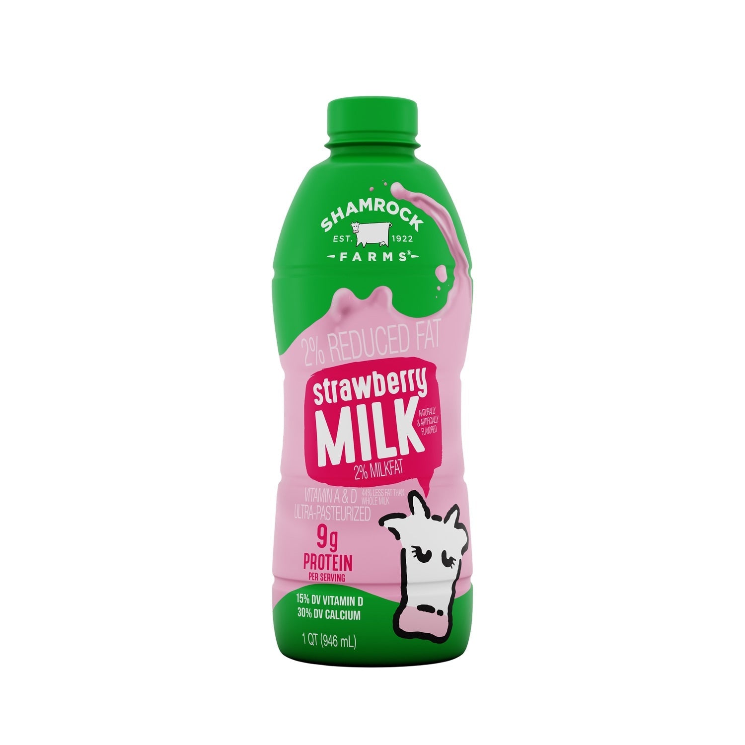 Shamrock Farms Strawberry Milk, 1-ct.