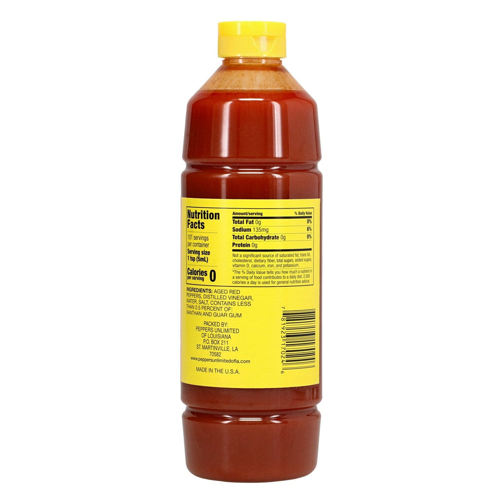 Louisiana Supreme Hot Sauce, 17-oz.