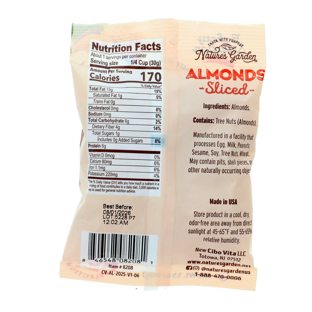 Nature's Garden Sliced Almonds, 1-ct.