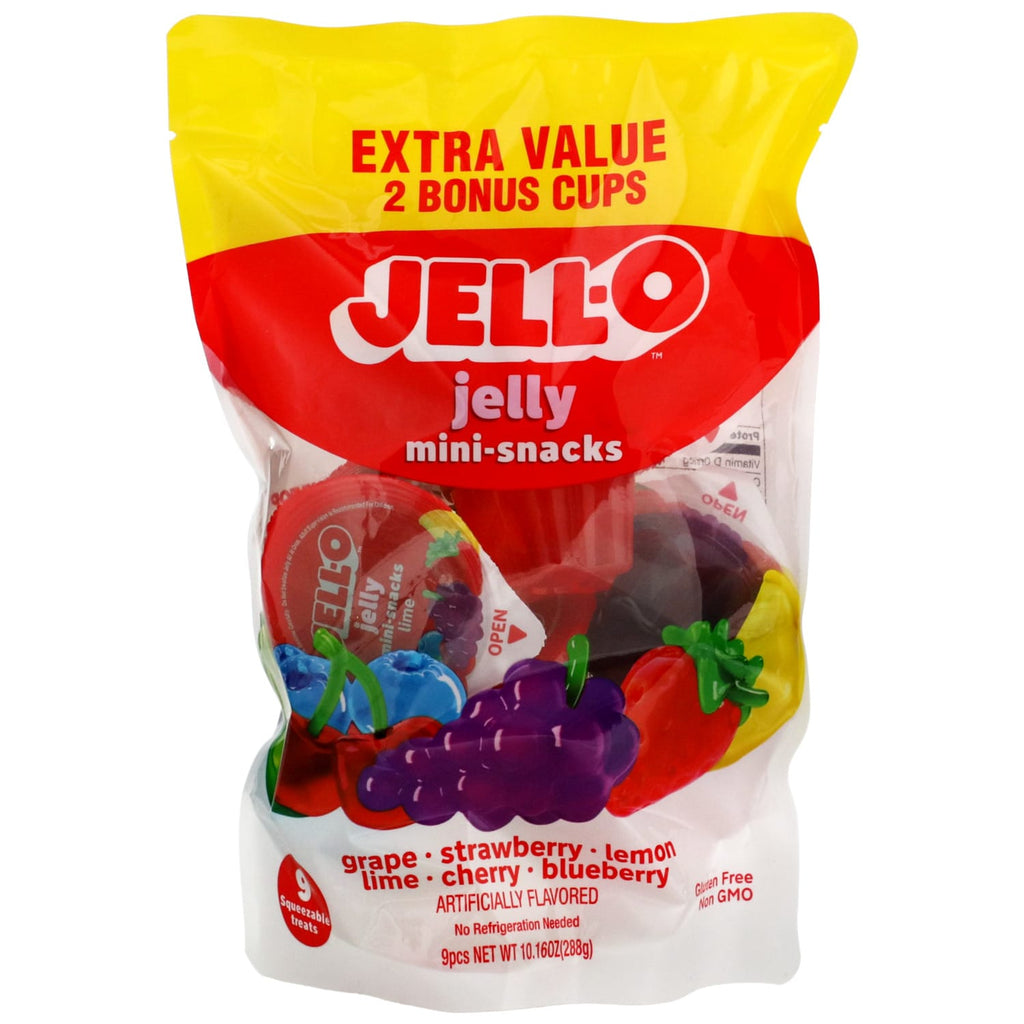 JELL-O Jelly Mini-Snacks, 9-ct. Bag