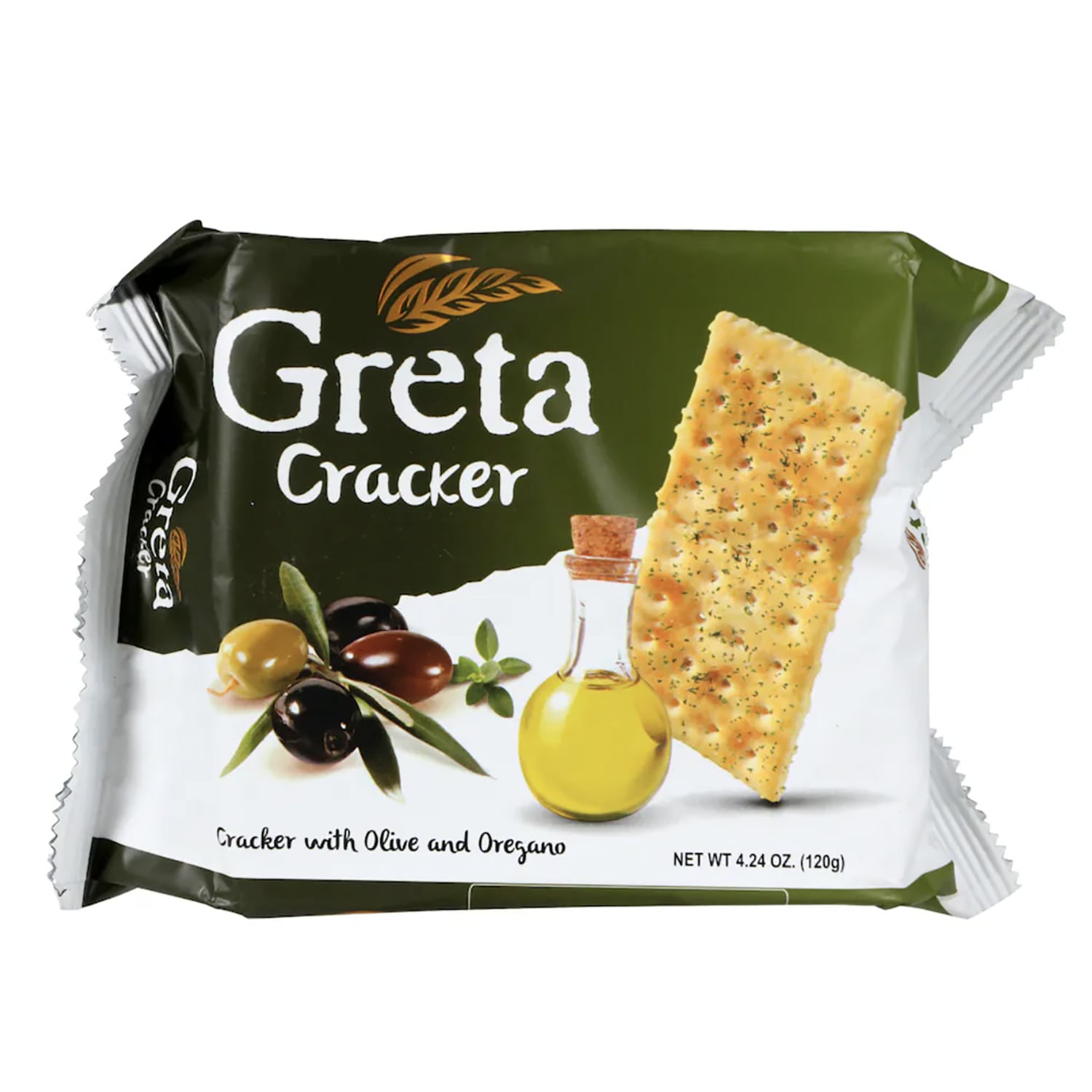 Greta Olive and Oregano Crackers, 1 ct.