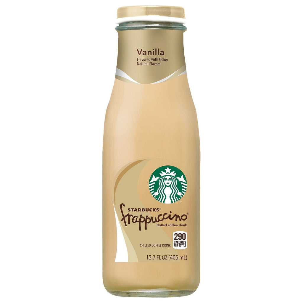 Starbucks Frappuccino Chilled Coffee Drink Vanilla, 13.7 fl oz. Bottle