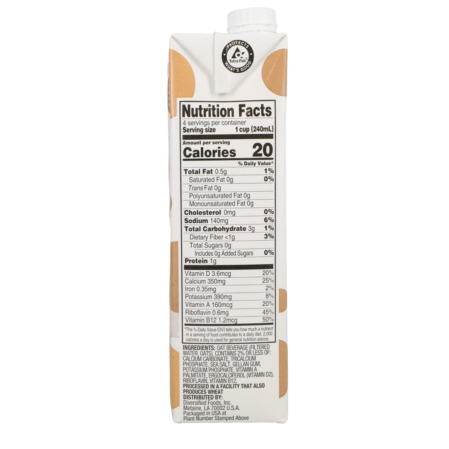 Marcel's Modern Pantry Oat Milk, 32 fl. oz.
