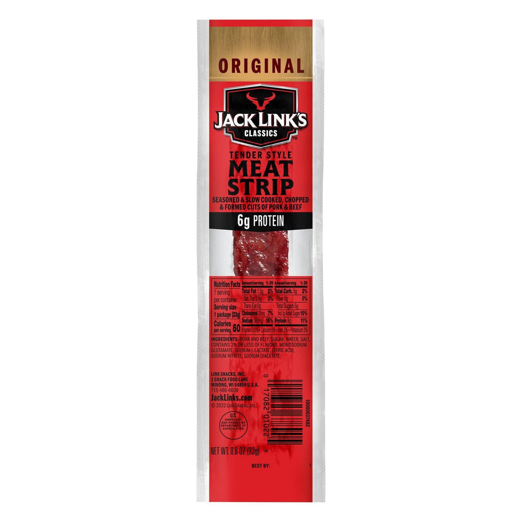 Jack Link's Classics Tender Style Original Meat Strip 0.8 oz