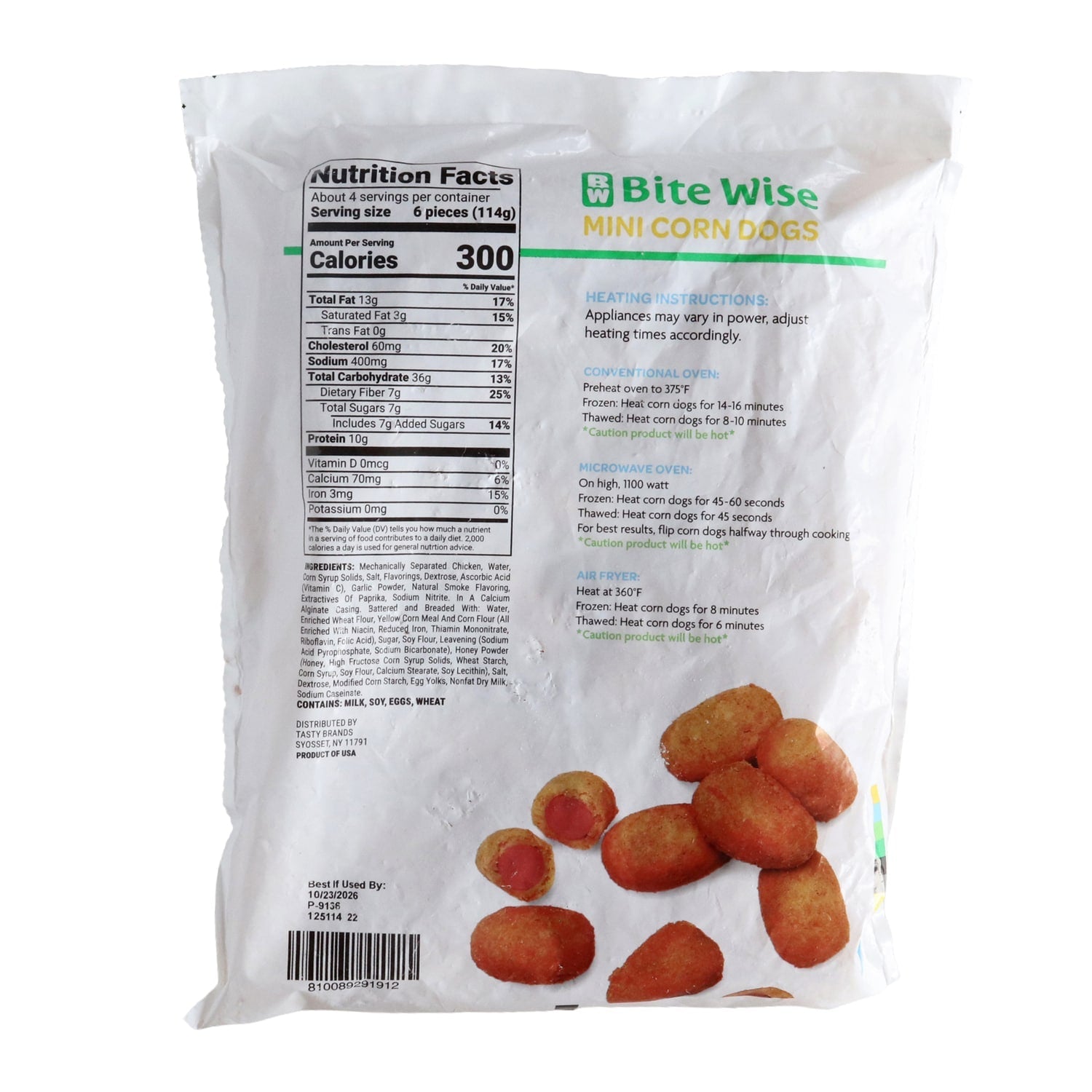 Bite Wise Mini Corn Dogs, 1-ct.