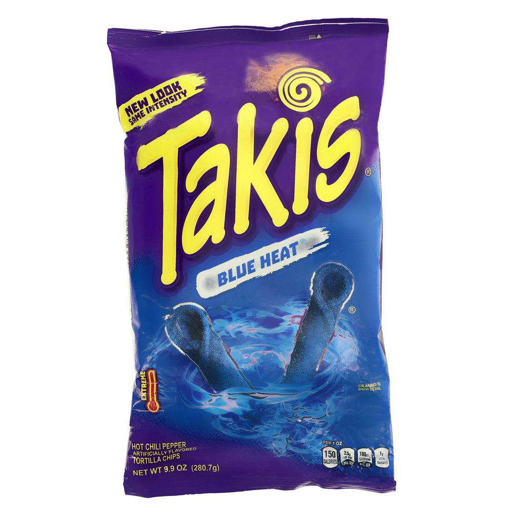 Takis Rolled Tortilla Chips - Blue Heat, 9.9-oz. Bag