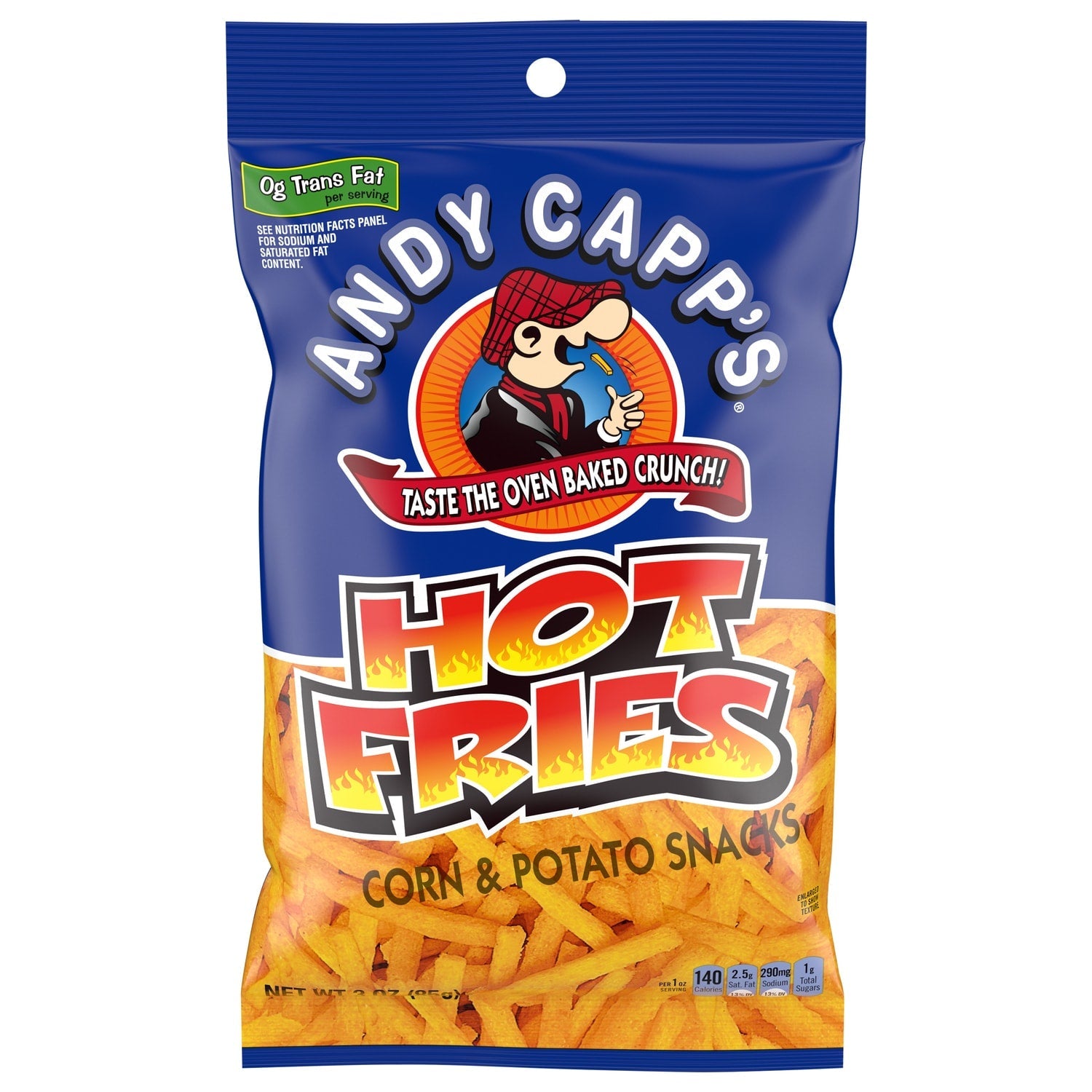 Conagra Brands Andy Capp's Hot Fries, 3 oz.