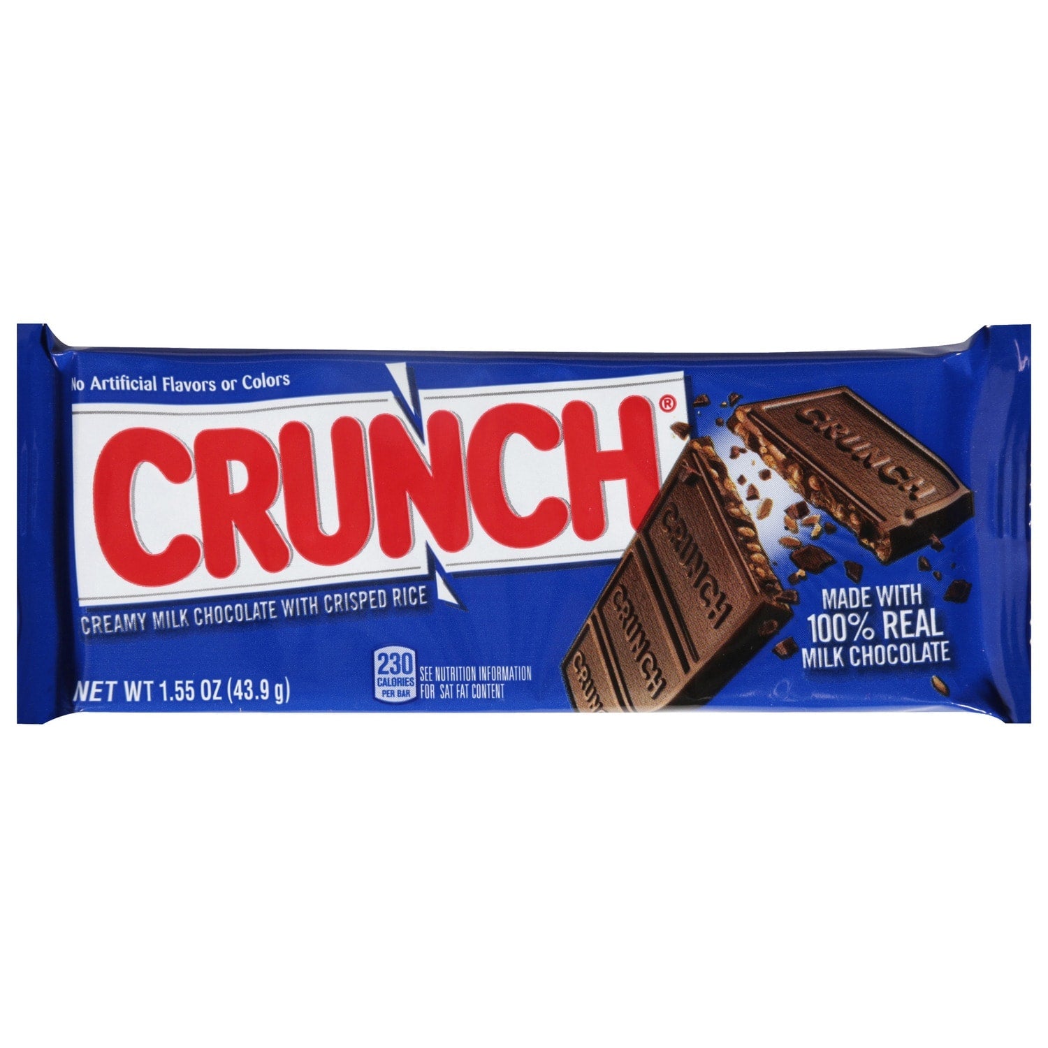 Nestle Crunch Milk Chocolate With Crisped Rice, 1-ct.