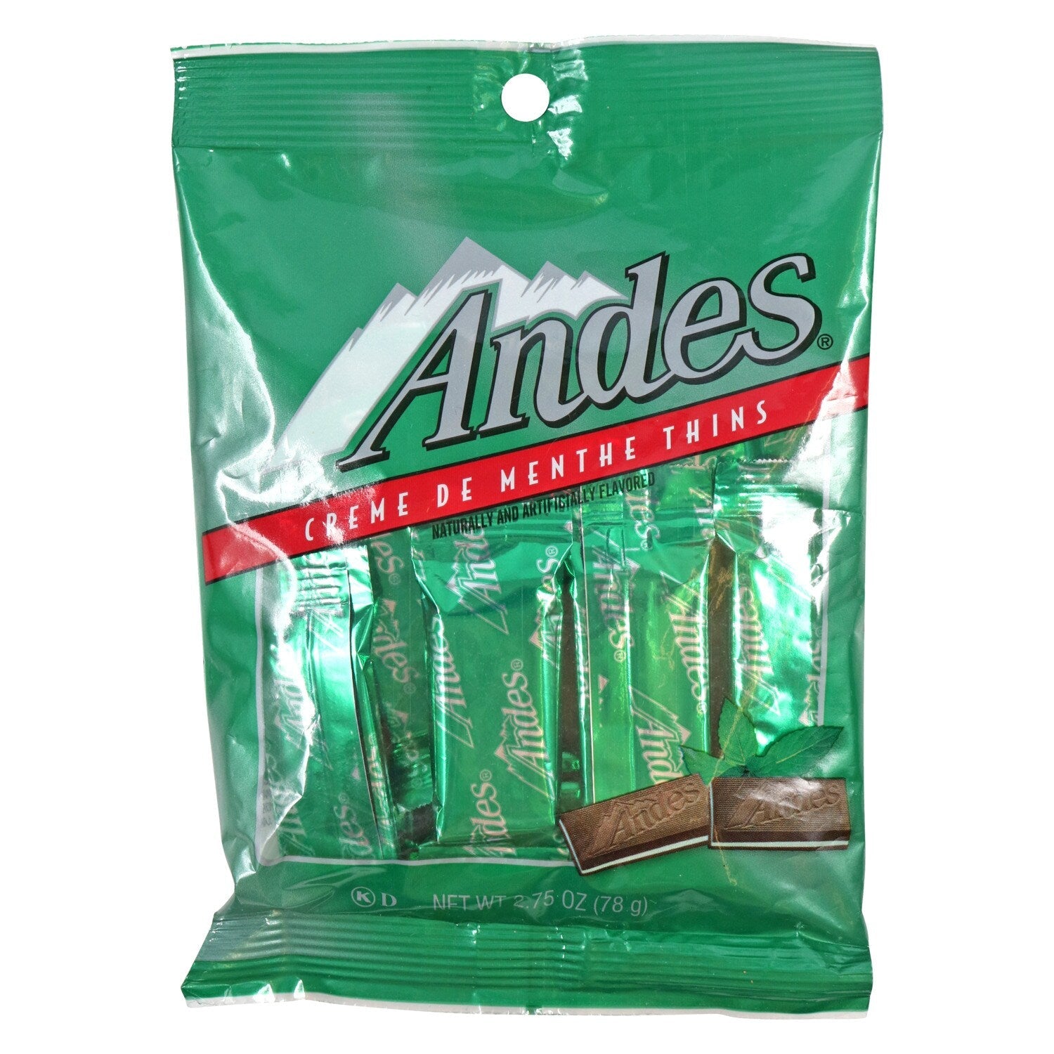 Andes Creme De Menthe Thins Mint Candy, 1-ct.