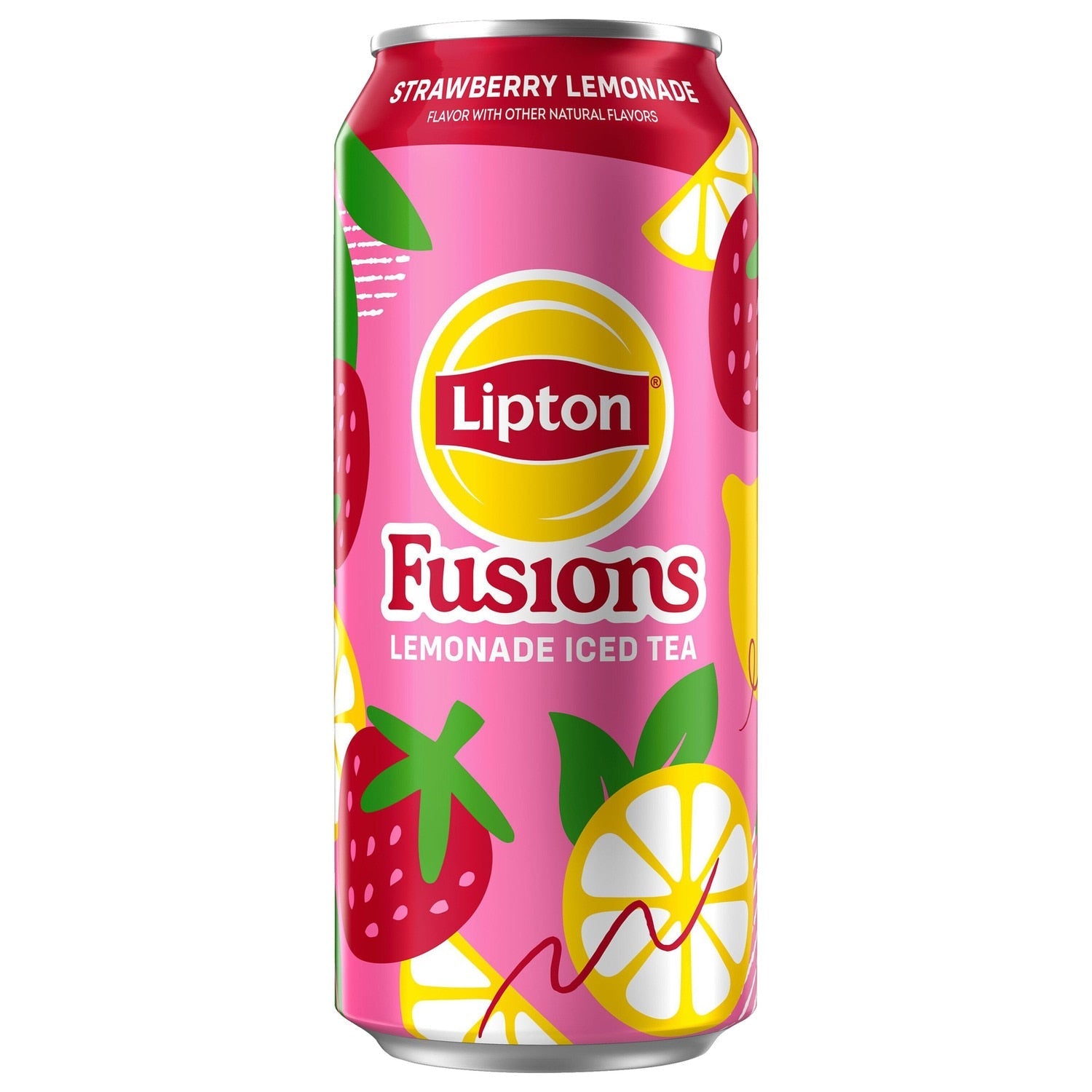 Lipton Fusions Strawberry Lemonade Iced Tea , 1-ct.