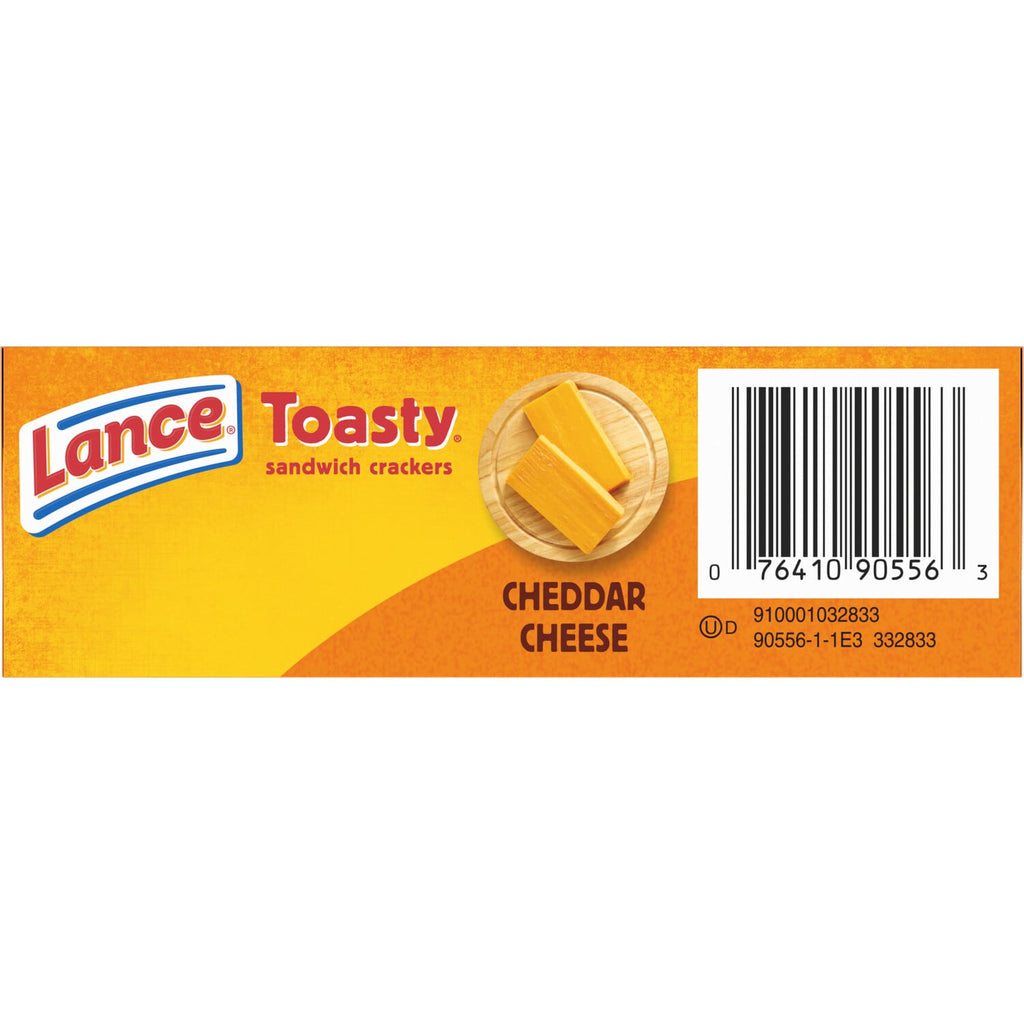 Lance Toasty Cheddar Cheese Crackers, 6-pk. Box