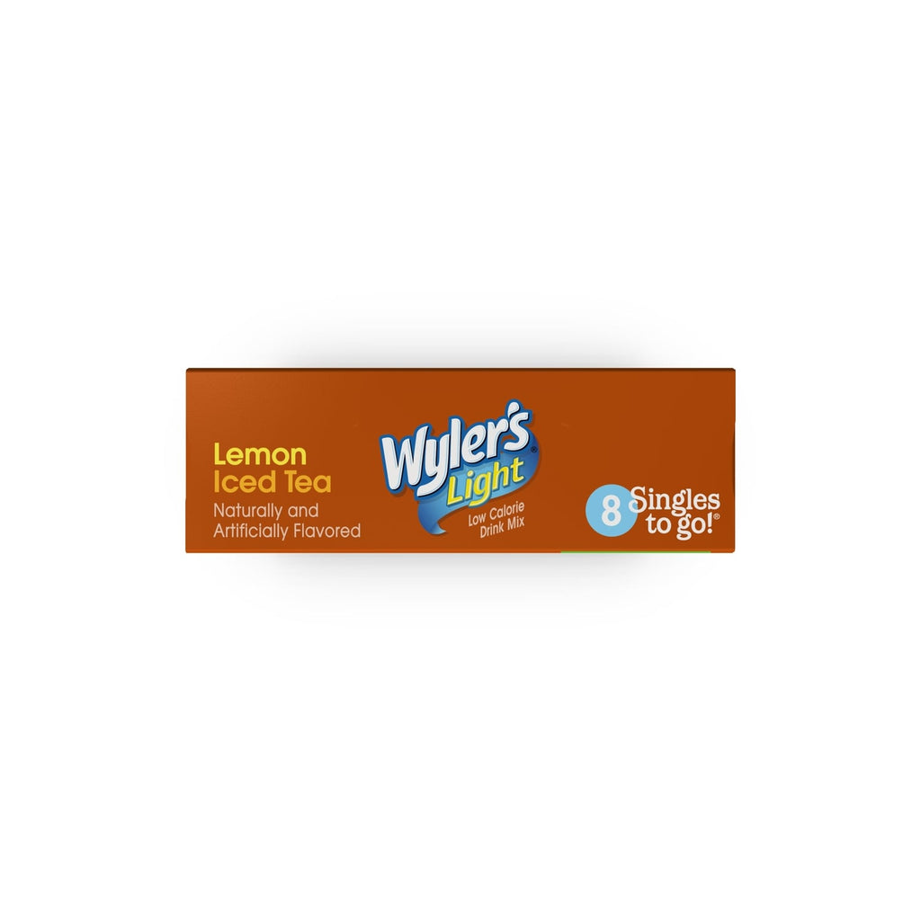 Wyler's Light Sugar Free Lemon Iced Tea, 8-pc Pack.