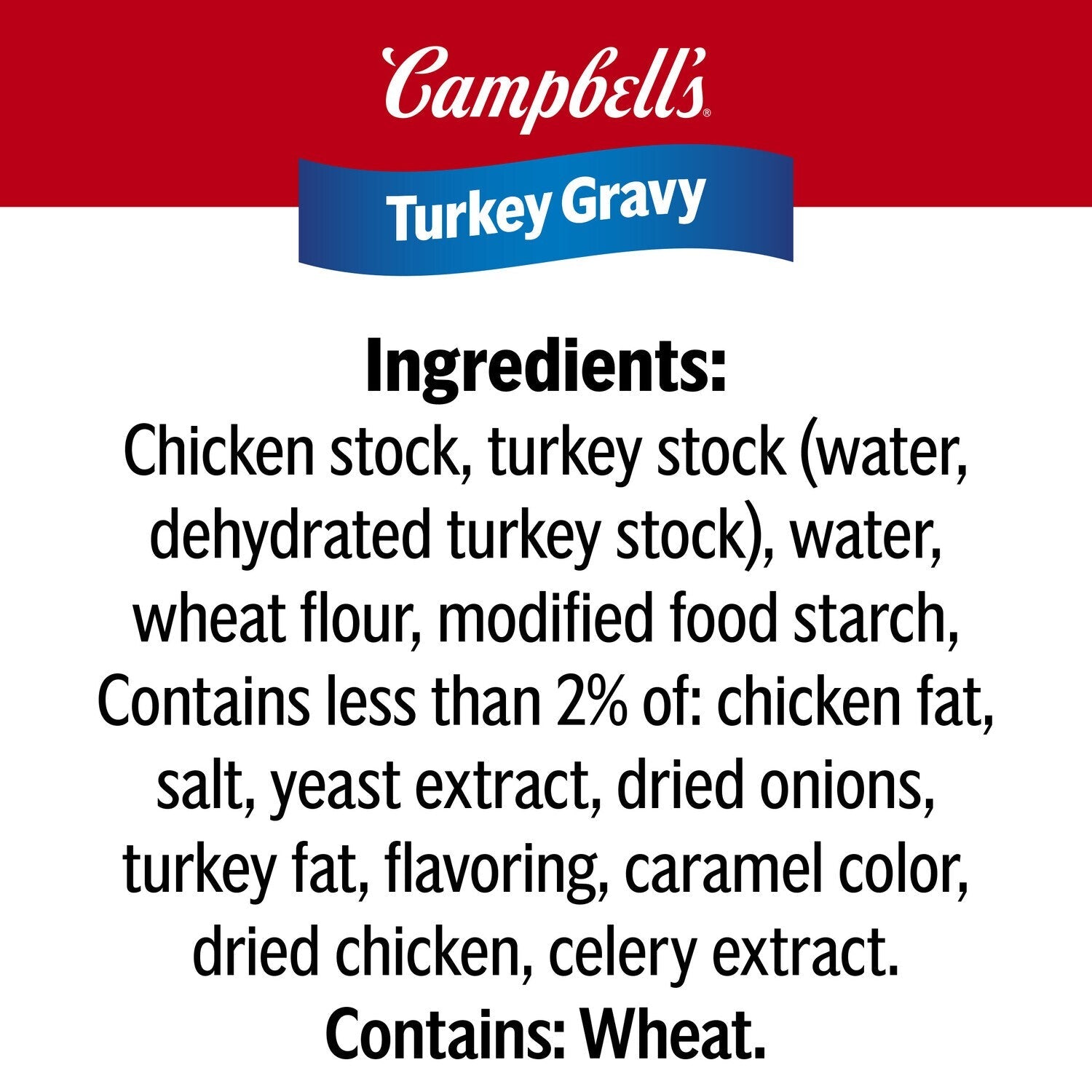 Campbellâs Turkey Gravy, 11.8-oz. Cans