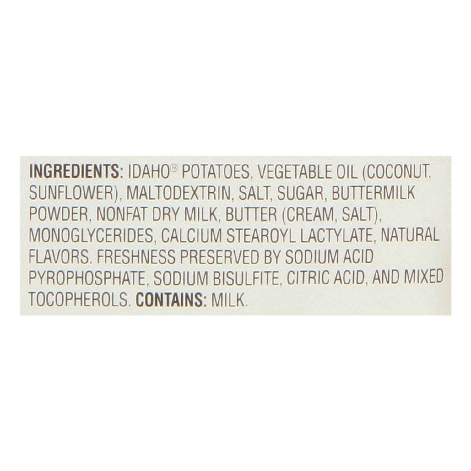Idahoan Buttery Homestyle Mashed Potatoes, 4-oz. Pouch