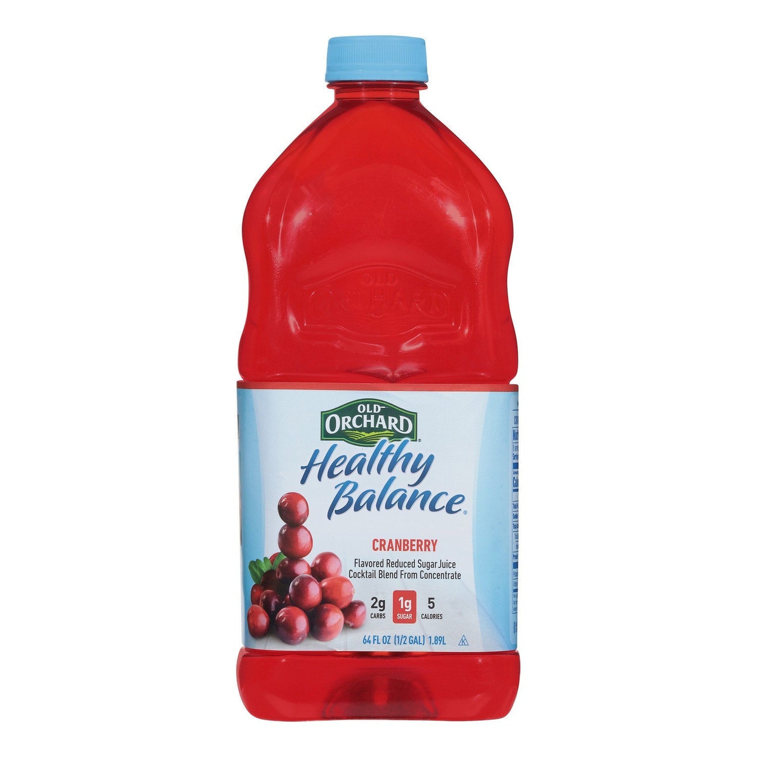 Old Orchard Healthy Balance Reduced Sugar Cranberry Juice, 64-oz.