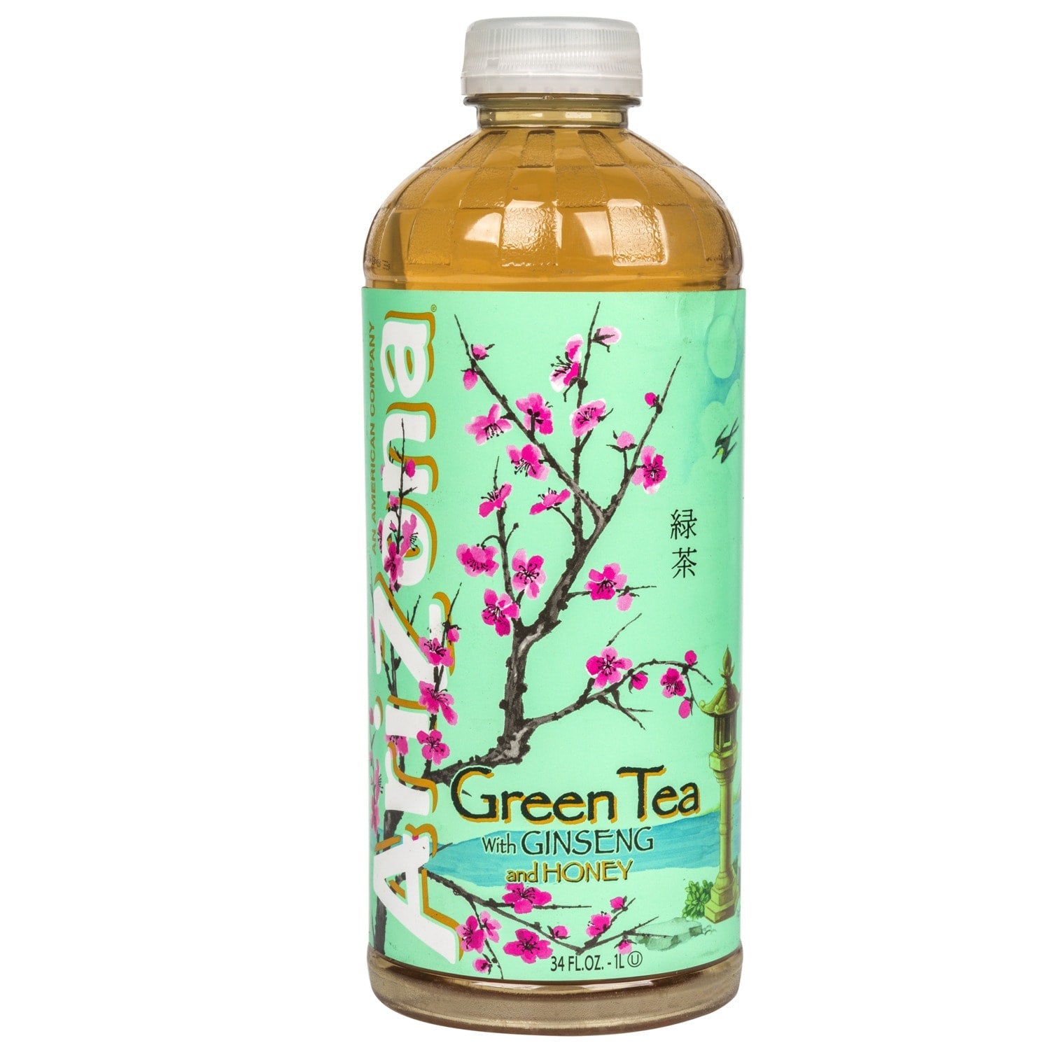 AriZona Green Tea with Honey and Ginseng, 1-ct.