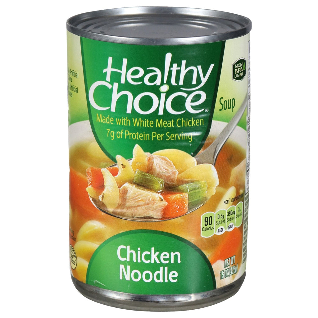 Healthy Choice Chicken Noodle Soup, 15-oz. Cans