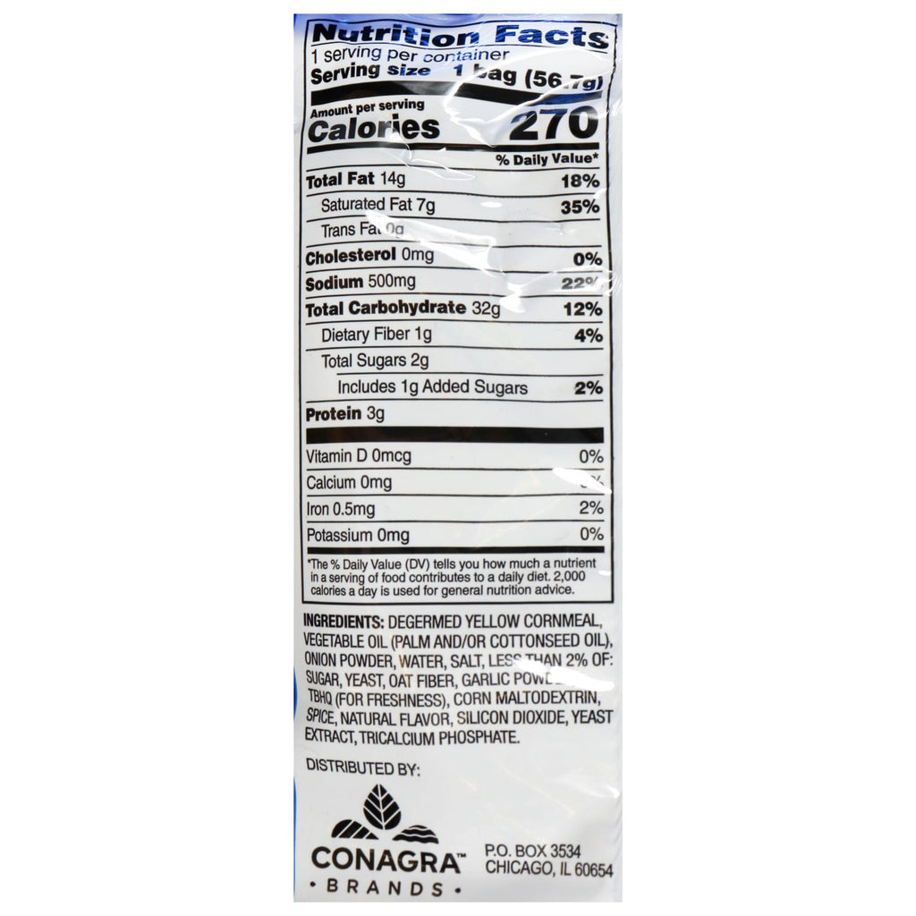 Conagra Brands Andy Capp's Beer Battered Onion Rings, 2 oz.