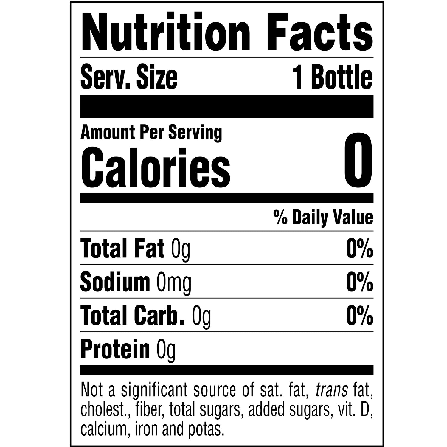 Gold Peak Unsweetened Black Ice Tea, 1-ct.