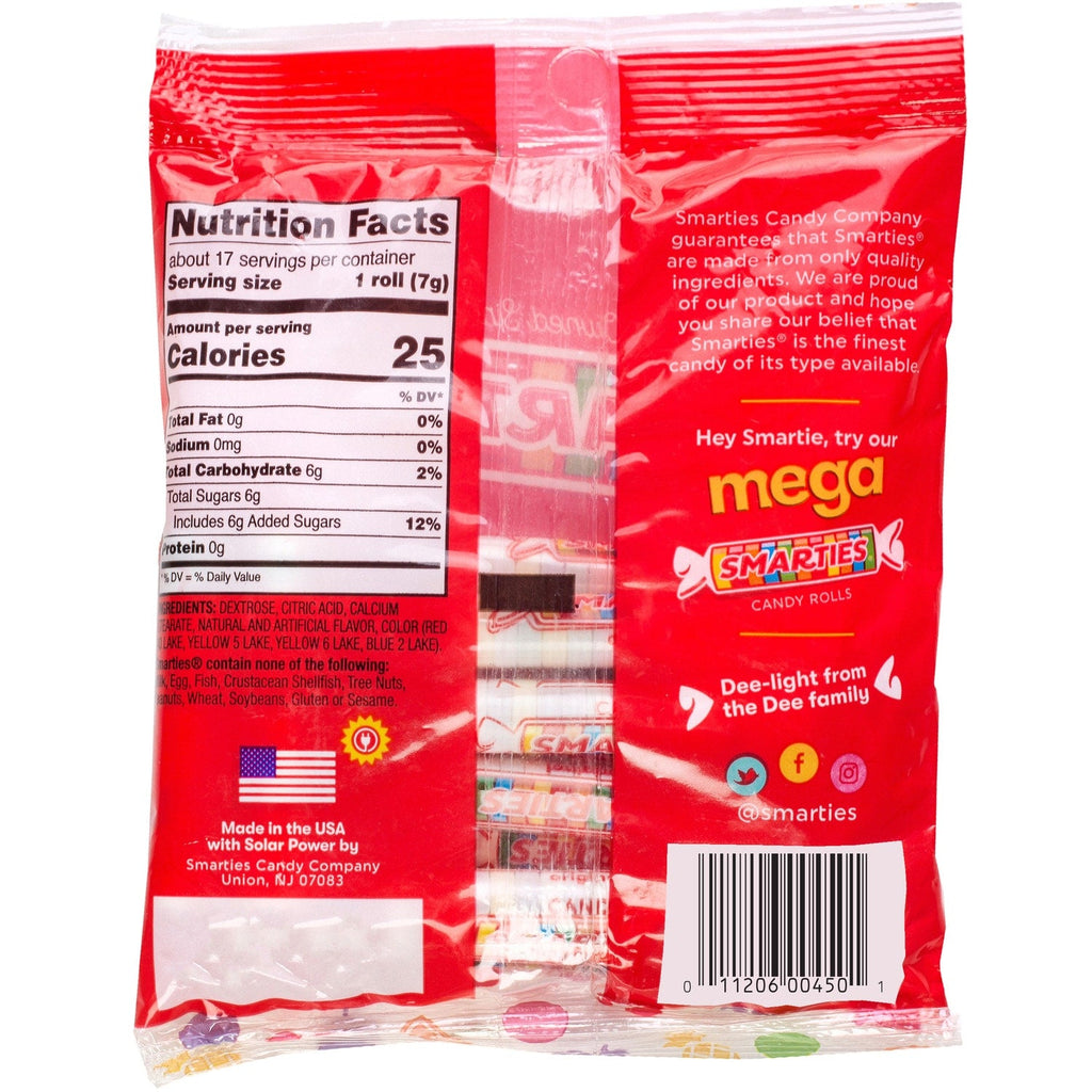 Smarties Candy, 4.5 oz.