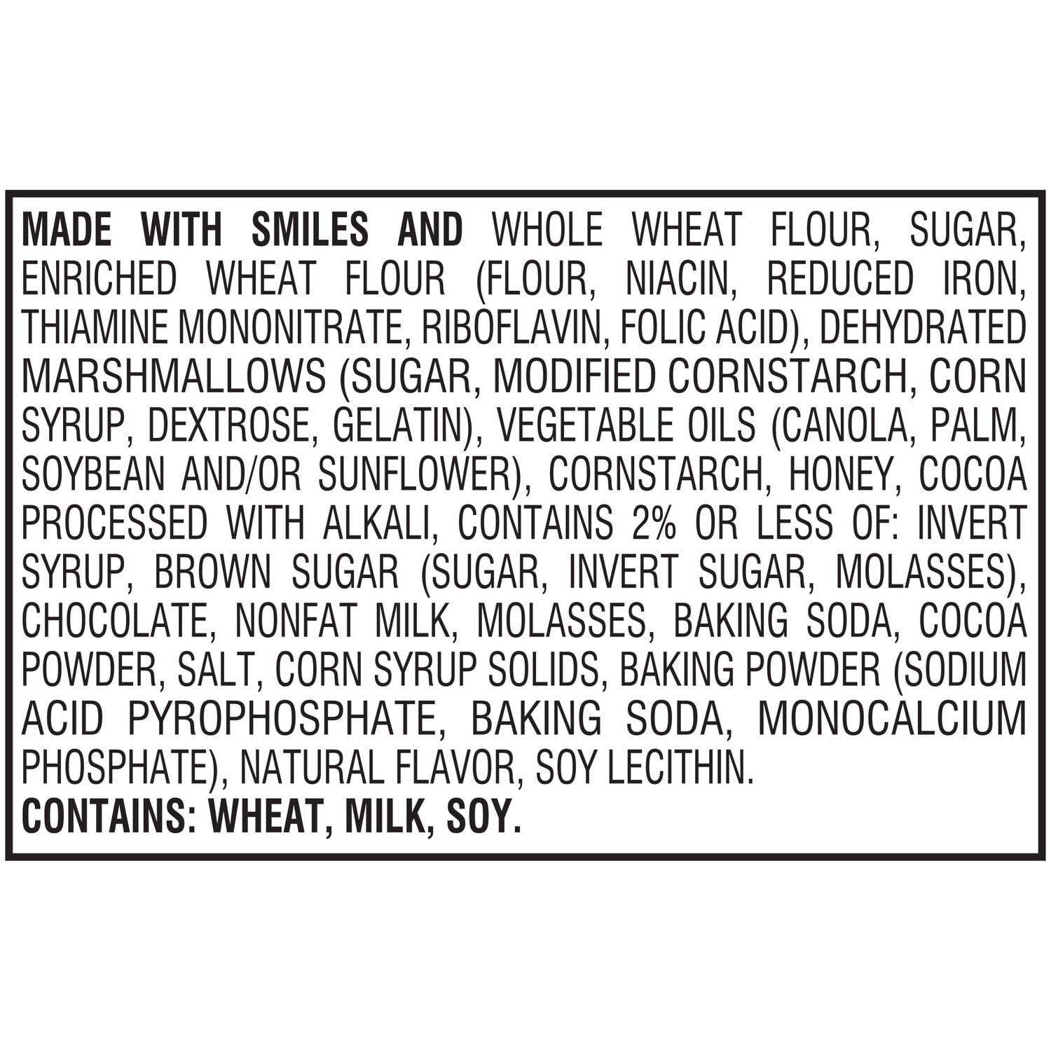 GoldfishÂ® Grahams S'mores Baked Grahams Snack Crackers, 2.45 Oz Bag