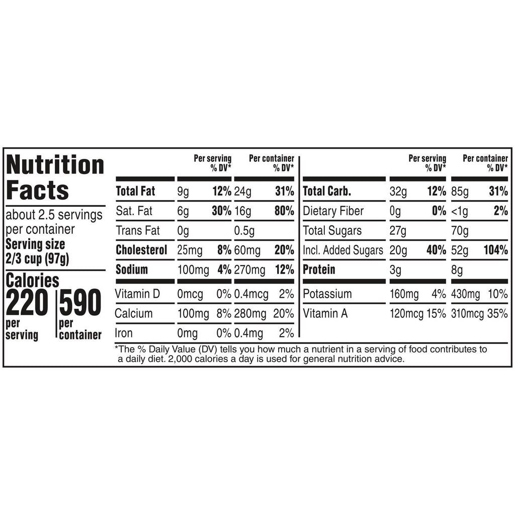 Mars Wrigley TWIX Caramel Fudge Swirl Ice Cream Reduced Fat Cookie Caramel Ice Cream with Twix Candy Bar Pieces, 14 Oz