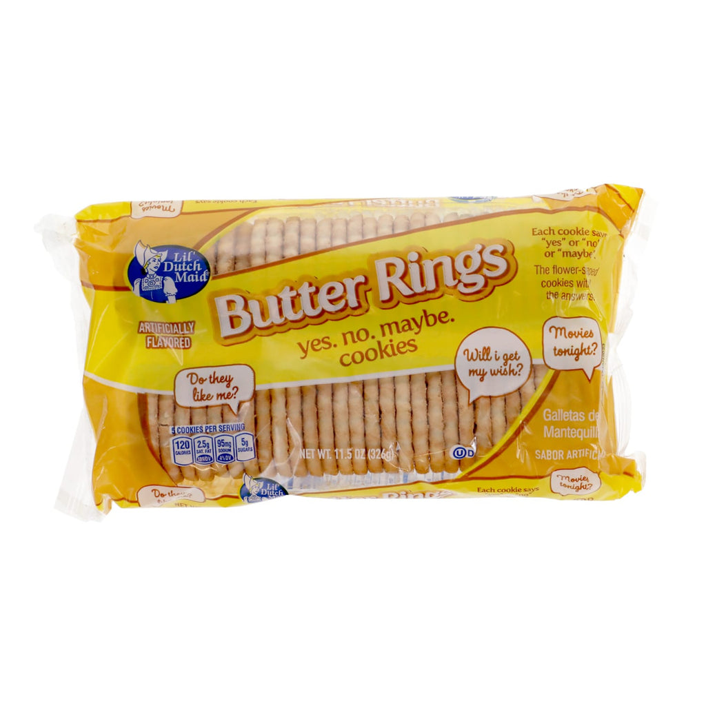 Lil Dutch Maid Butter Ring Cookies, 11.5 oz. Packs