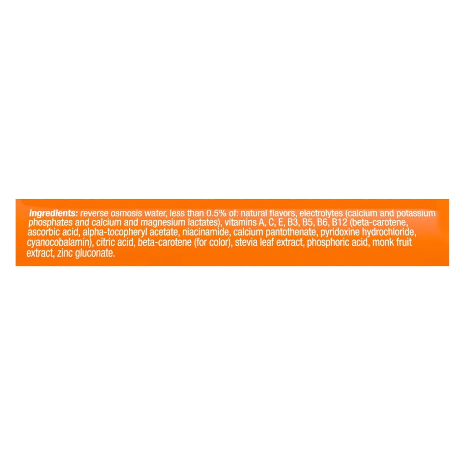 Glaceau Orange Vitamin Water, 1-ct.