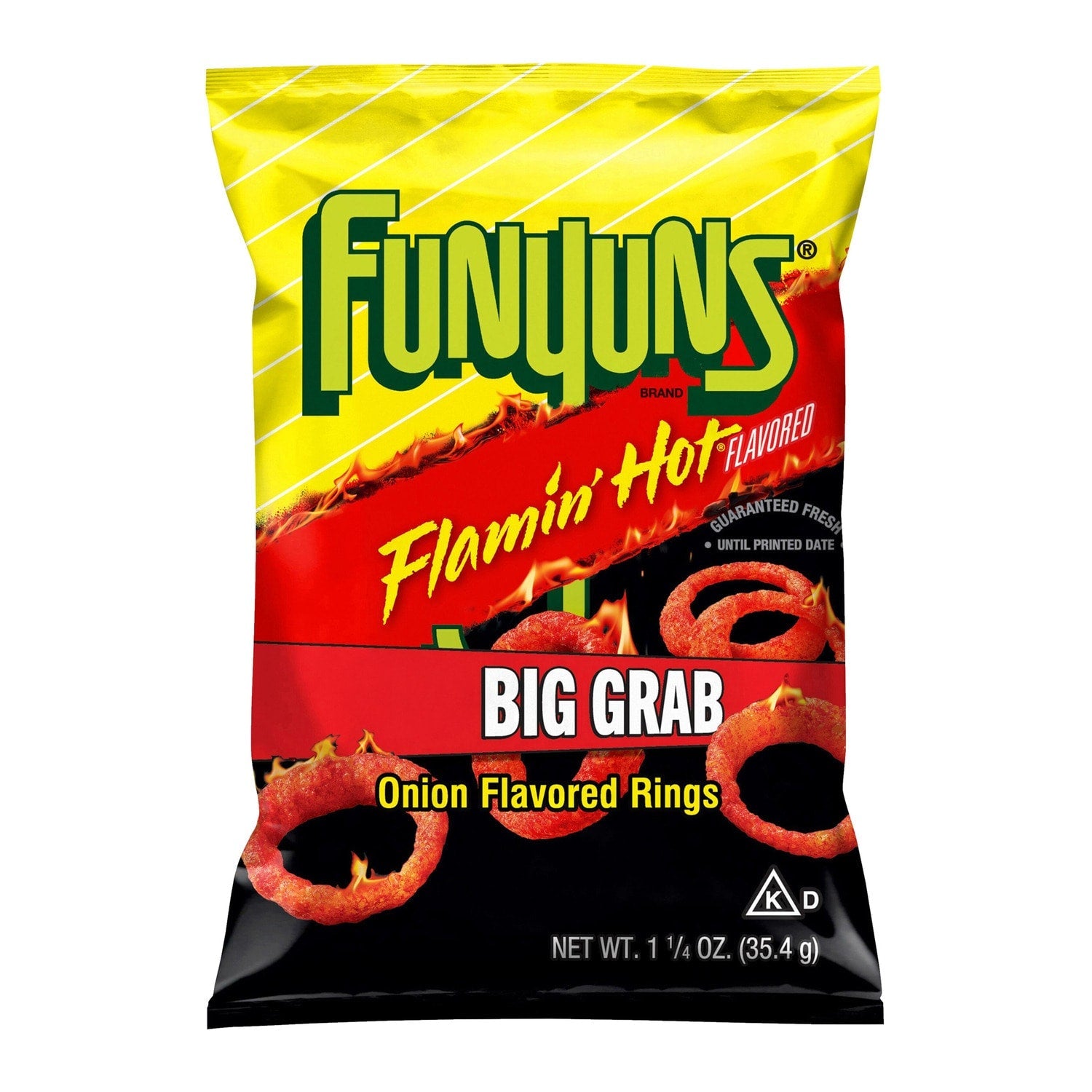 Funyuns Flamin' Hot Onion Flavored Rings, 1-ct.