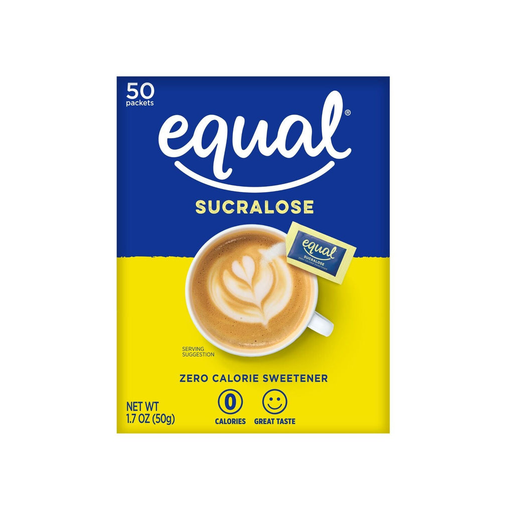 Equal Sucralose - Yellow, 50 pk.