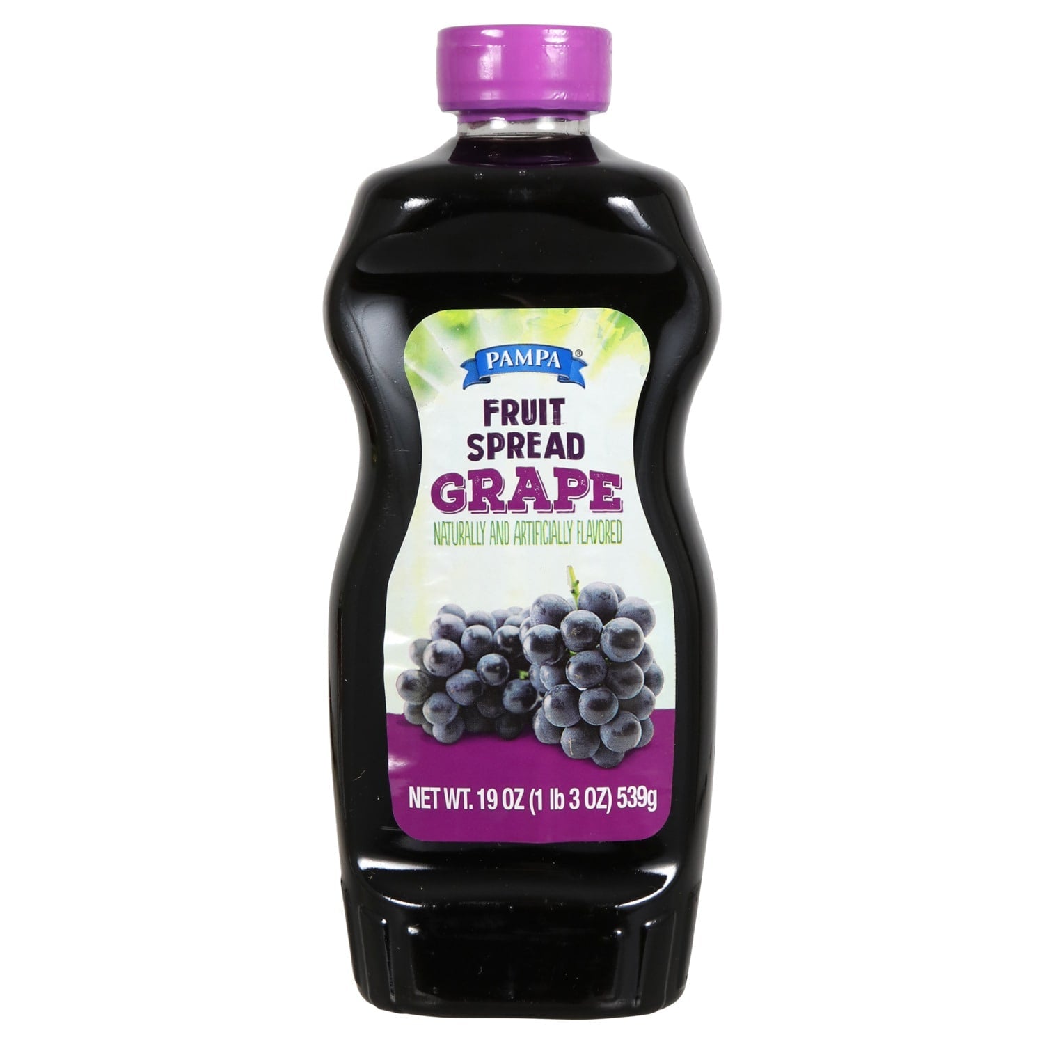 Pampa Grape Flavored Fruit Spread, 19 oz. Squeeze Bottles