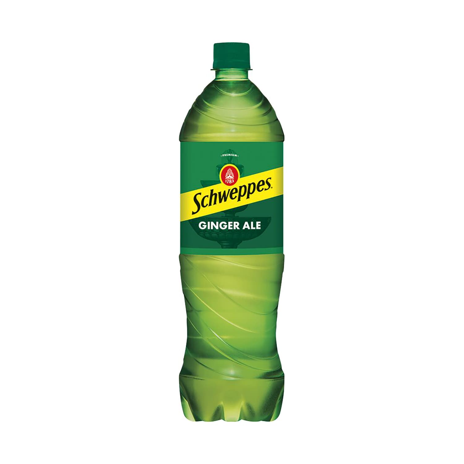 Schweppes Ginger Ale, 1.25-liter Bottles