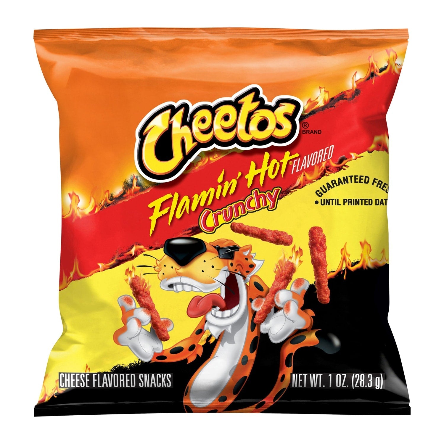 Cheetos Crunchy Cheese Flavored Snacks - Flamin' Hot, 1-oz. Bags