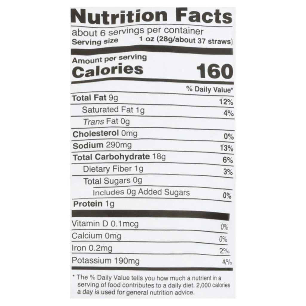 Good Health Veggie Straws with Sea Salt, 2.75-oz. Bags
