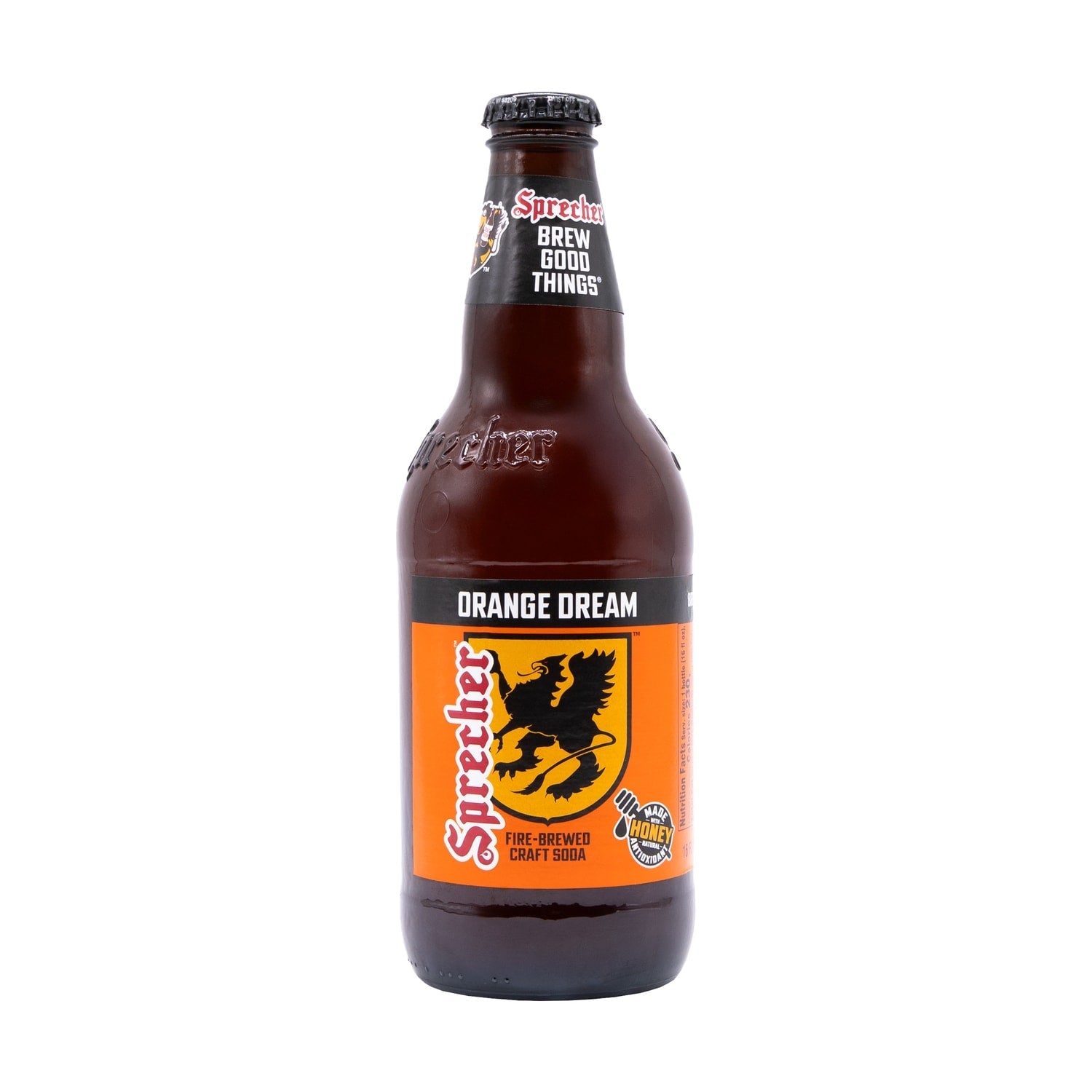 Sprecher Cream Soda - Orange Dream, 16 oz.
