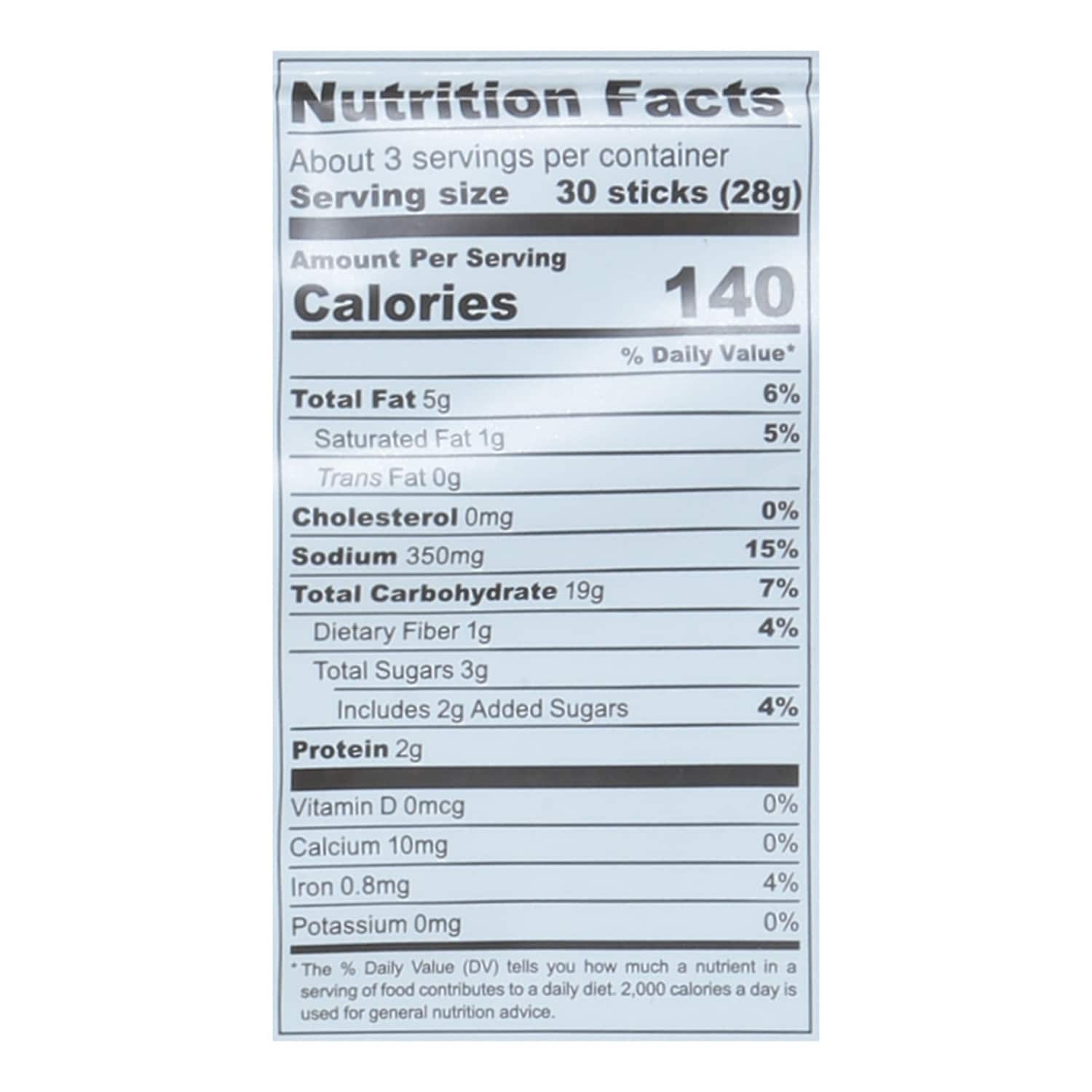 Pop Daddy Pretzels Cinnamon Sugar Pretzel Sticks, 1-ct.