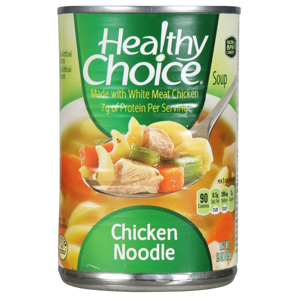 Healthy Choice Chicken Noodle Soup, 15-oz. Cans