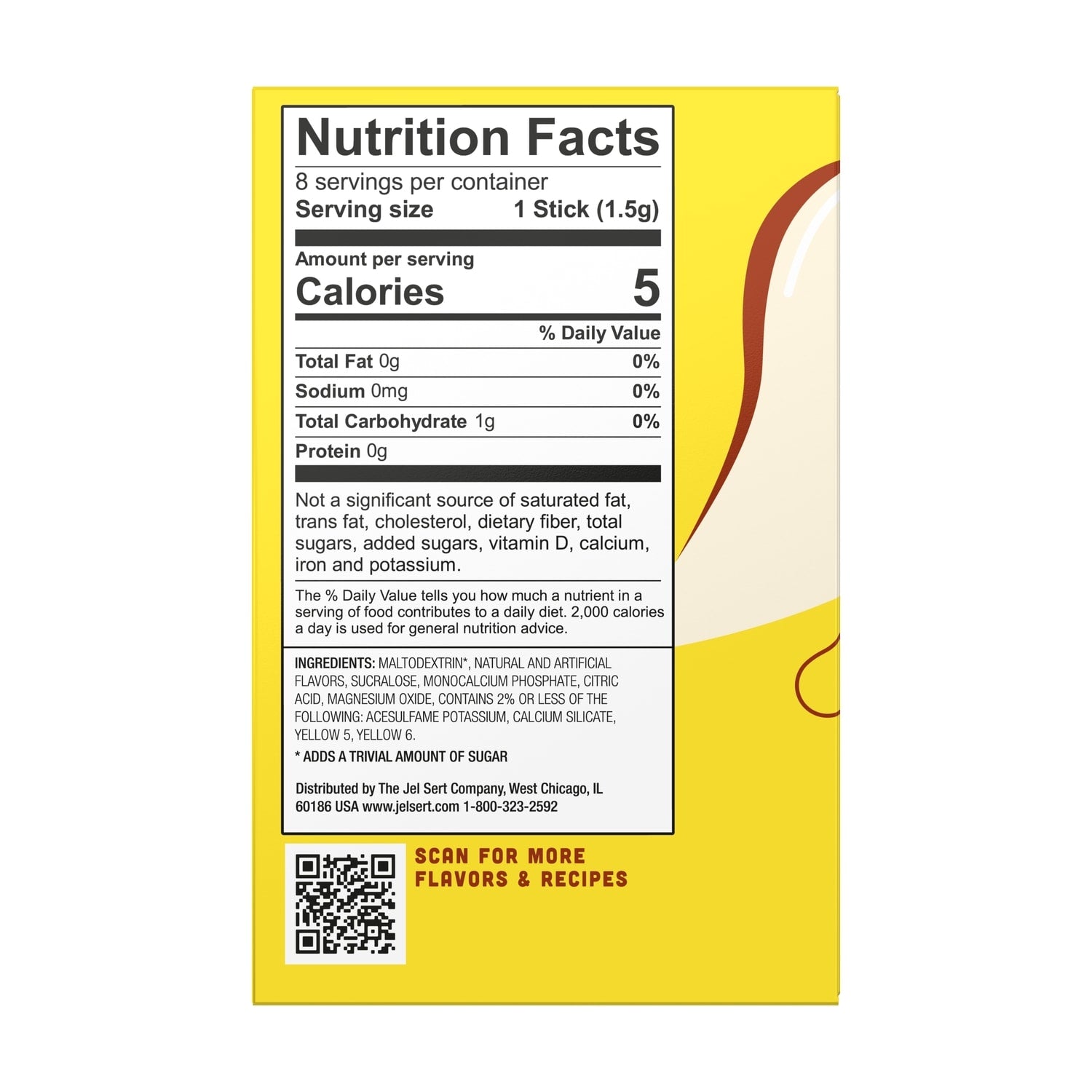 Wylerâs Light Sugar-free Banana Flavored Drink Mix, 8-pc Pack.