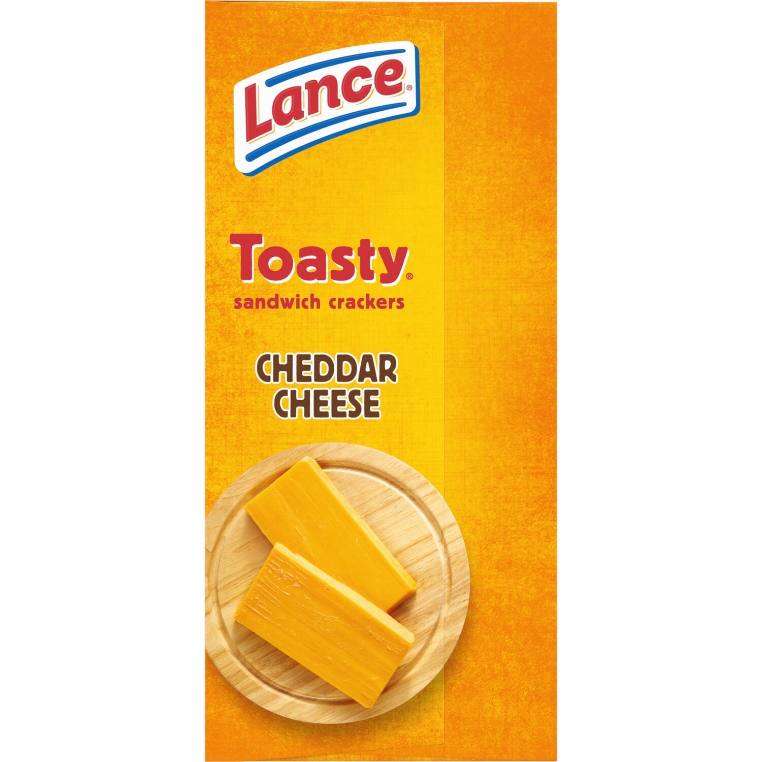 Lance Toasty Cheddar Cheese Crackers, 6-pk. Box