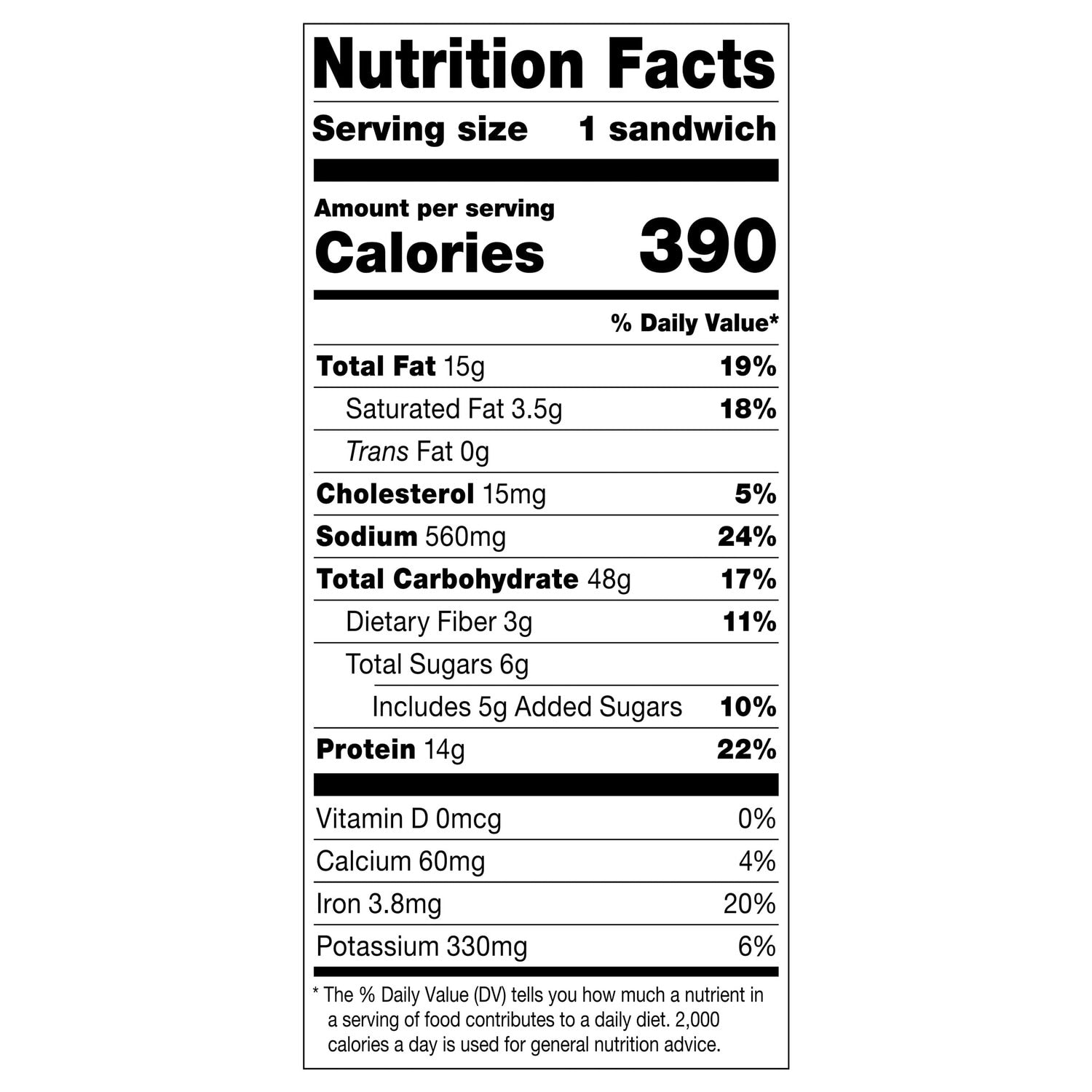 Fast Bites Breaded Chicken Sandwich, 1-ct.