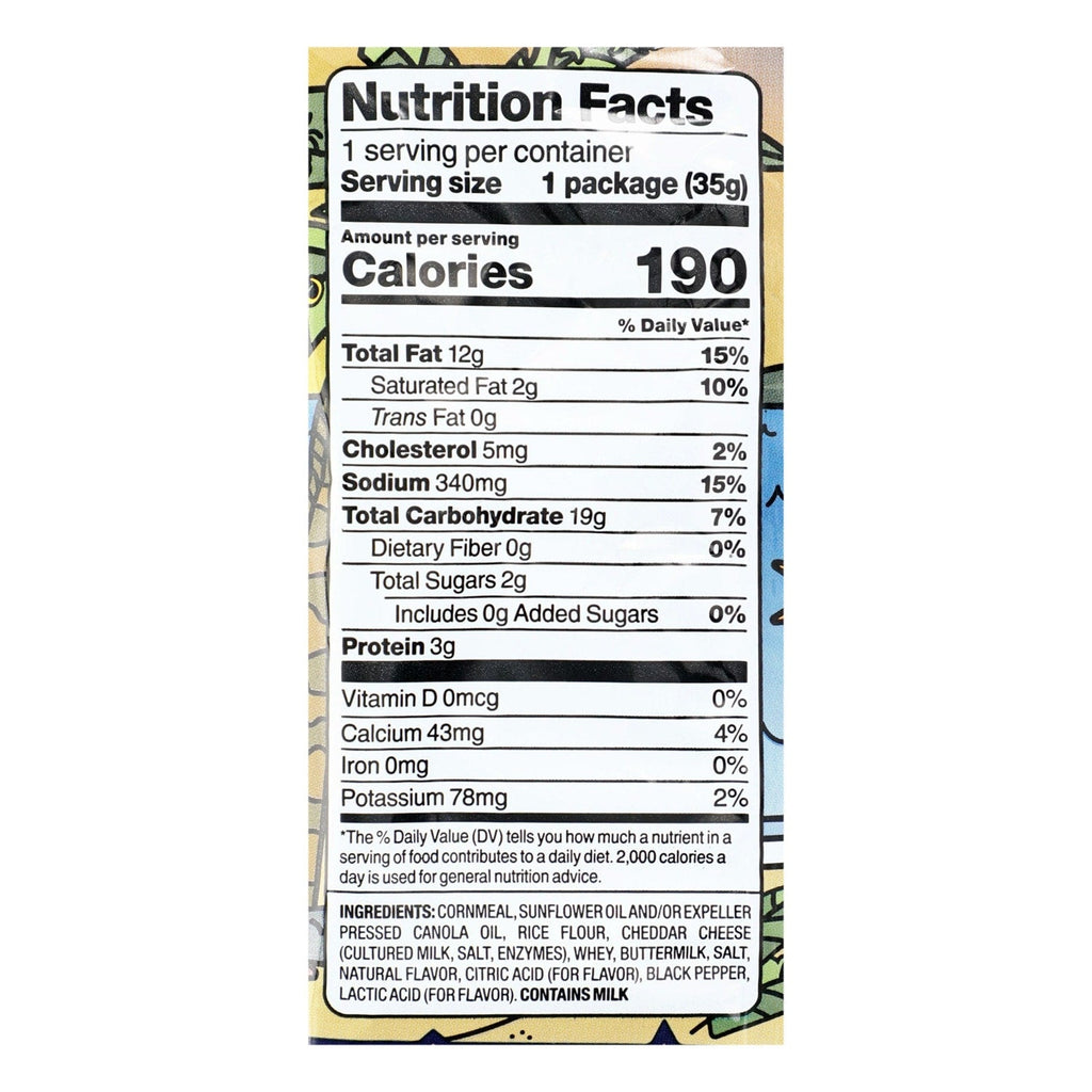 Pirate's Booty Cheddar Blast White Cheddar Baked Popcorn, 1.25-oz.