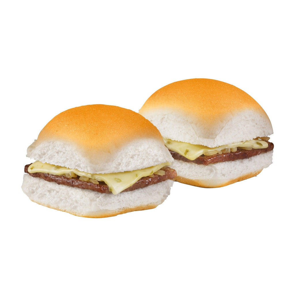 White Castle Beef Jalapeno Cheese Sliders, 4-pc Pack.