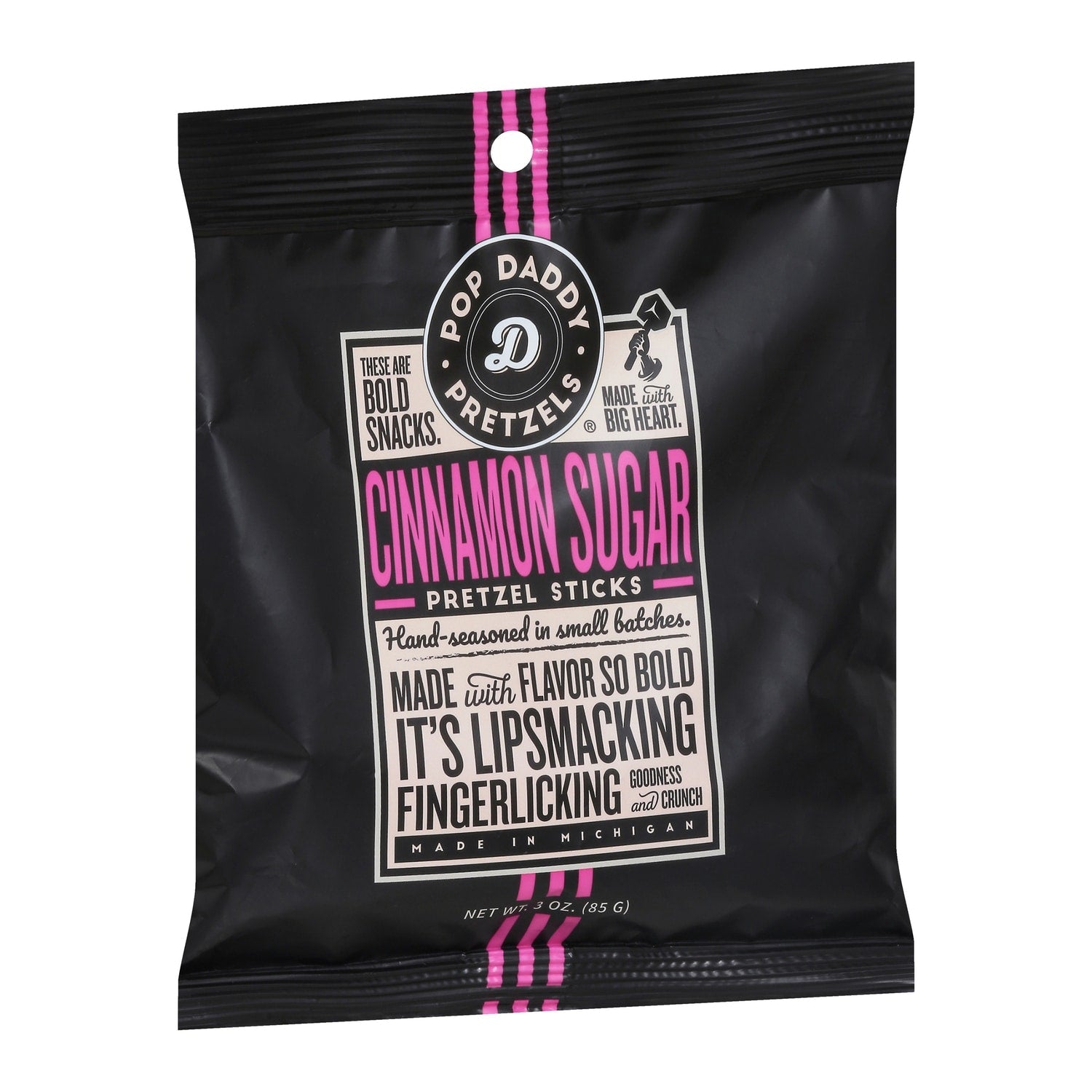 Pop Daddy Pretzels Cinnamon Sugar Pretzel Sticks, 1-ct.