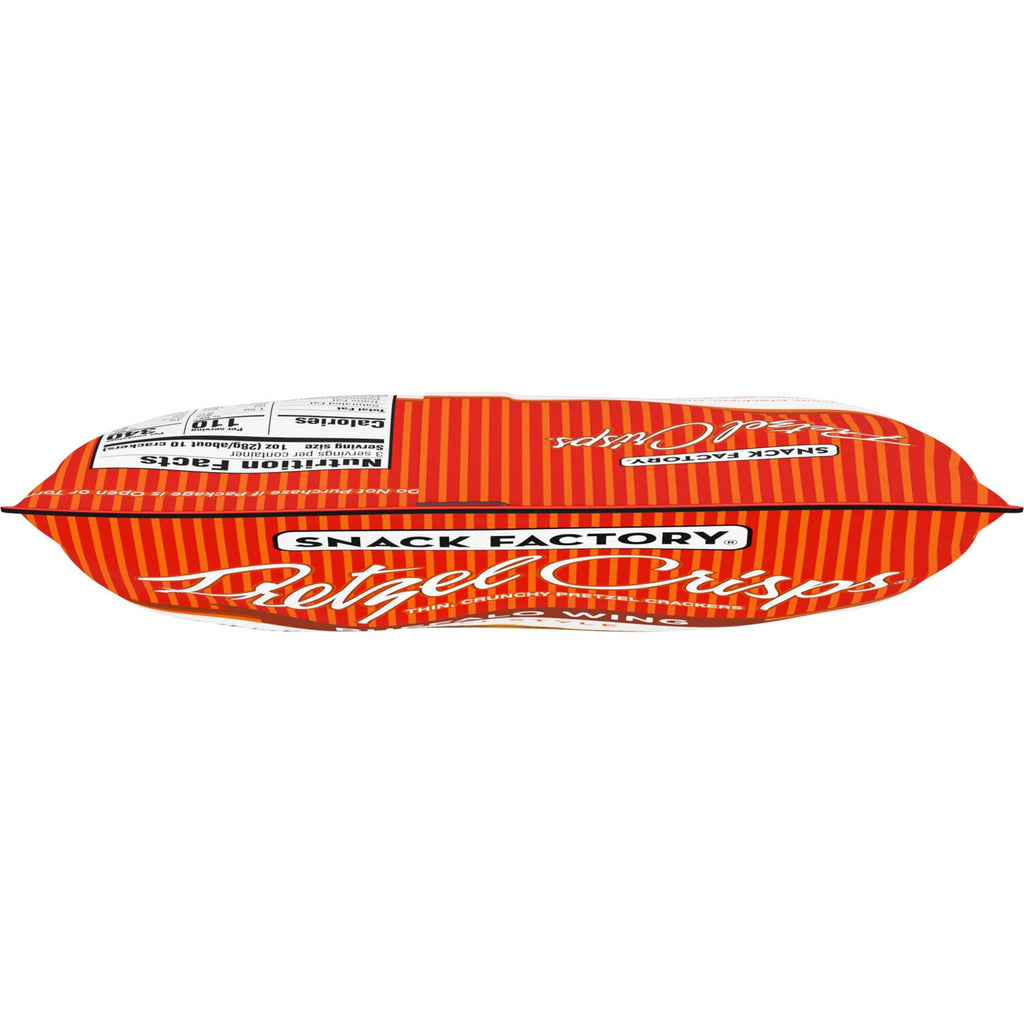 Snack Factory Buffalo Wing-Flavored Pretzel Crisps, 3-oz. Bags