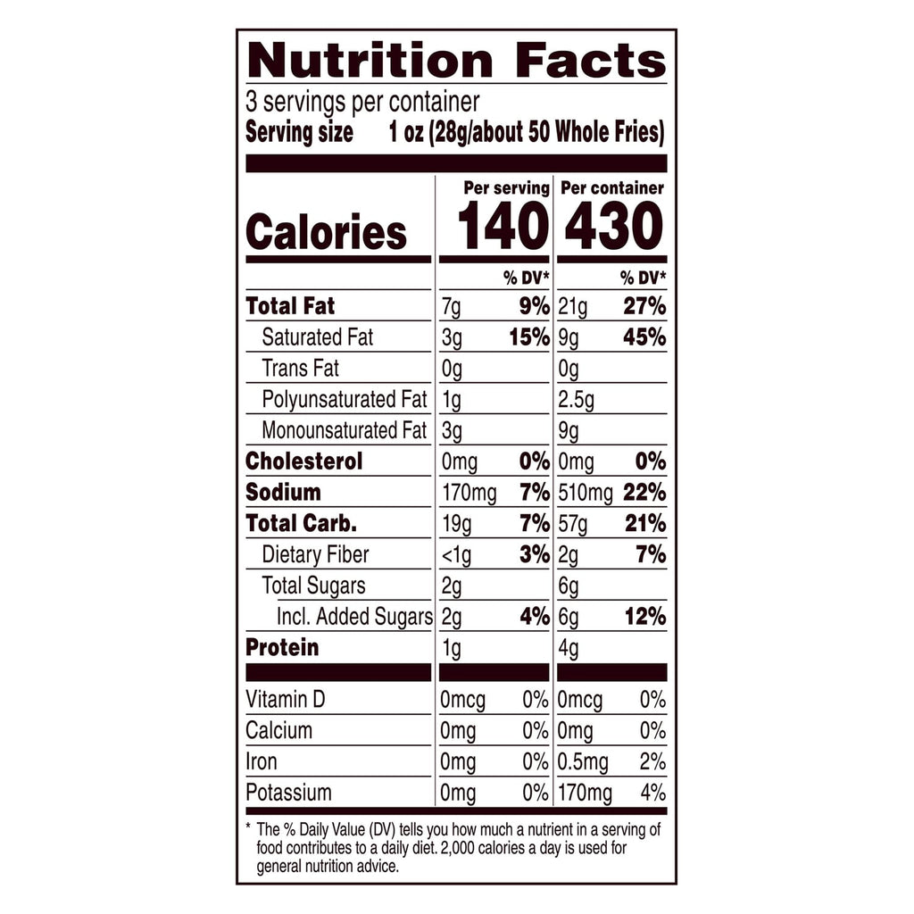 Conagra Brands Andy Capp's BBQ Flavored Fries, 3 oz.