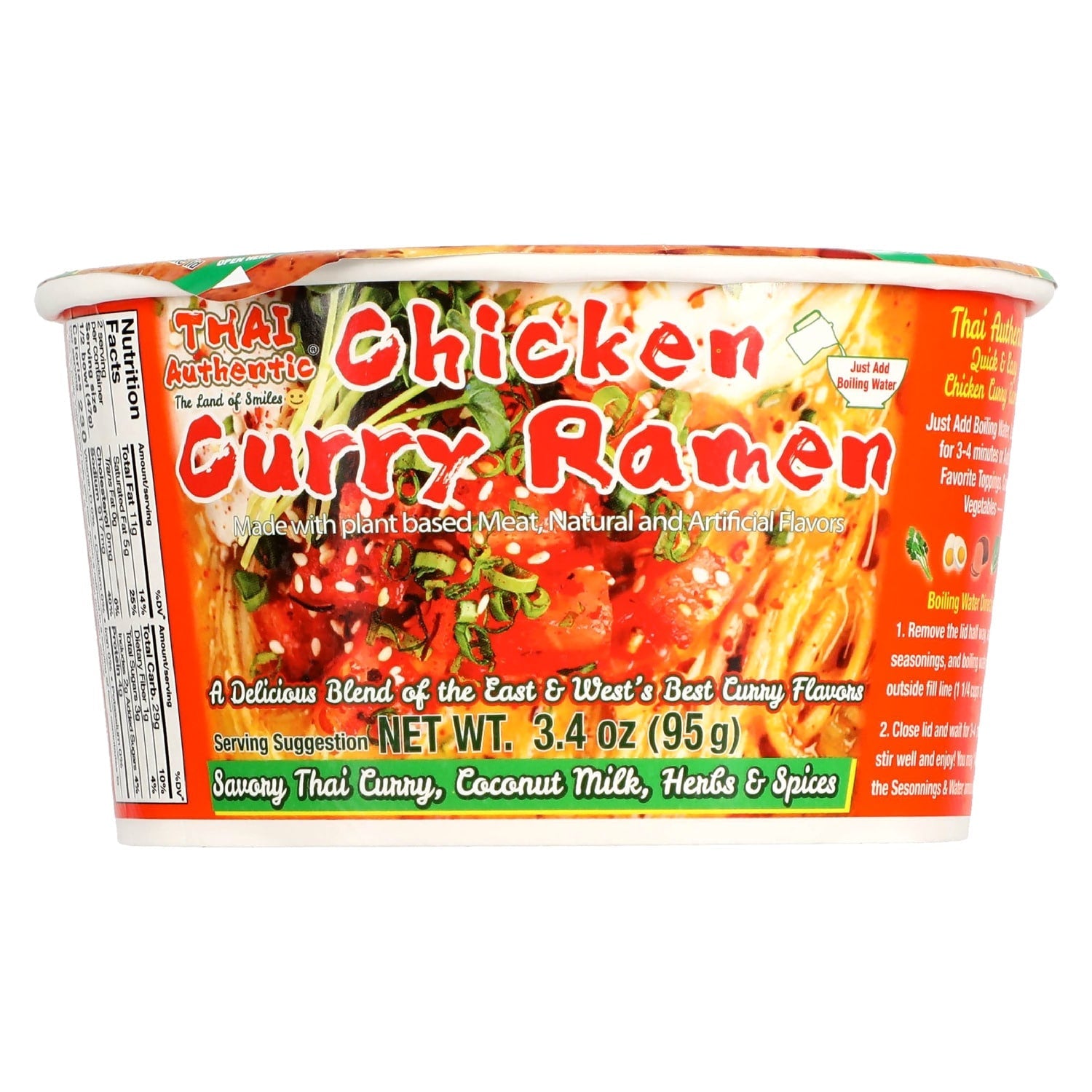 Thai Authentic Curry Chicken Ramen, 1 ct.
