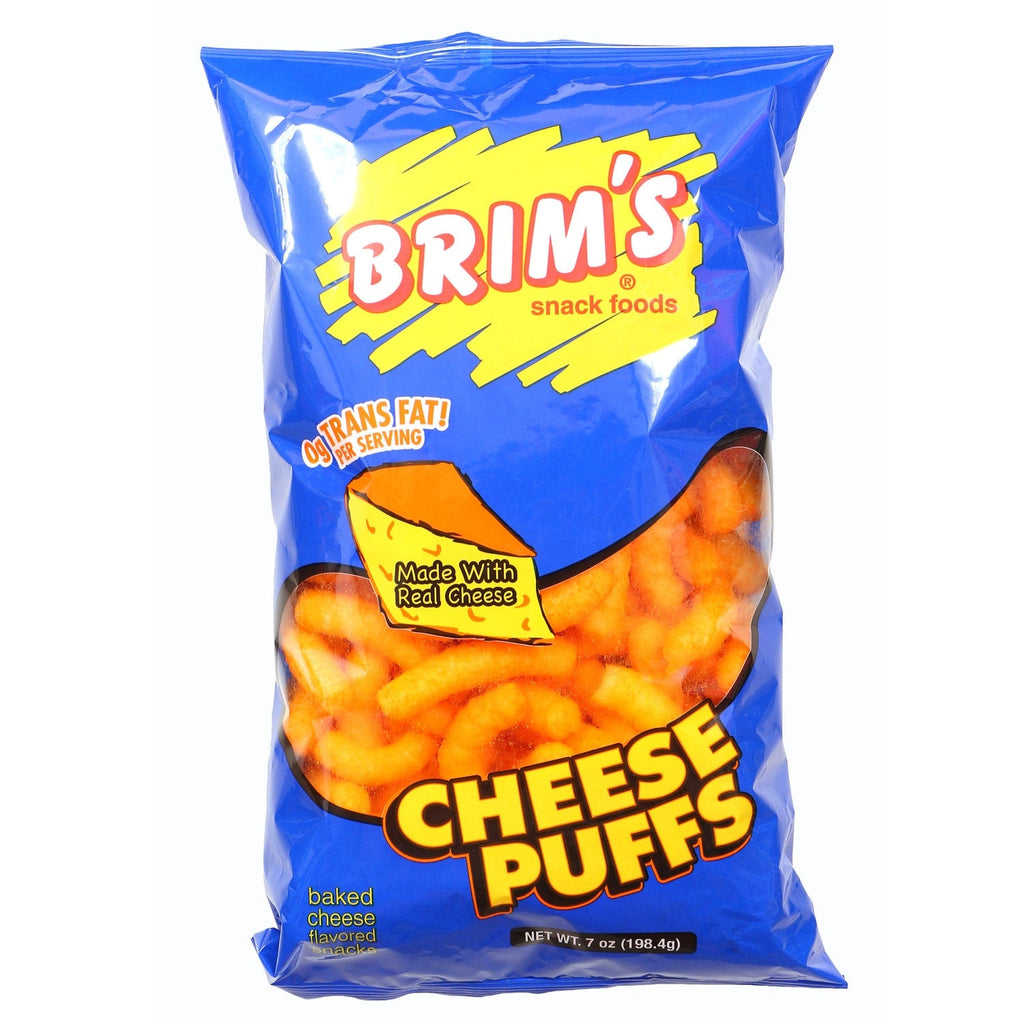 Brim's Cheese Puffs, 7-oz. Bags