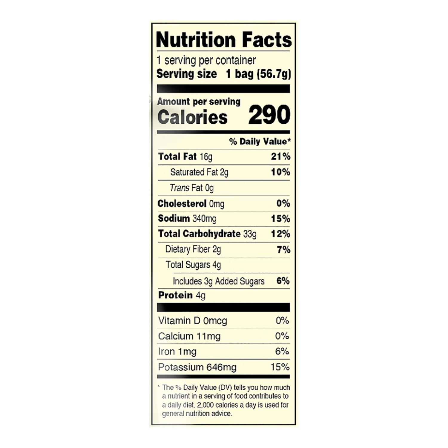 Dirty Funky Fusion Flavored Potato Chips, 1-ct.