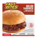 Fast Bites Boneless BBQ Pork Rib Sandwich, 1-ct.