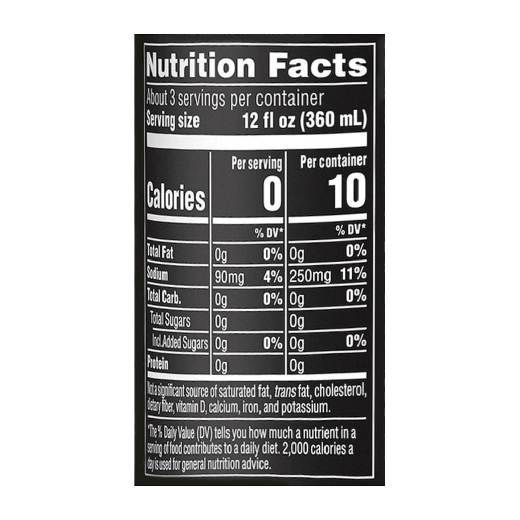 Brisk Iced Tea Zero Sugar Lemon Flavor, 1 L Bottle
